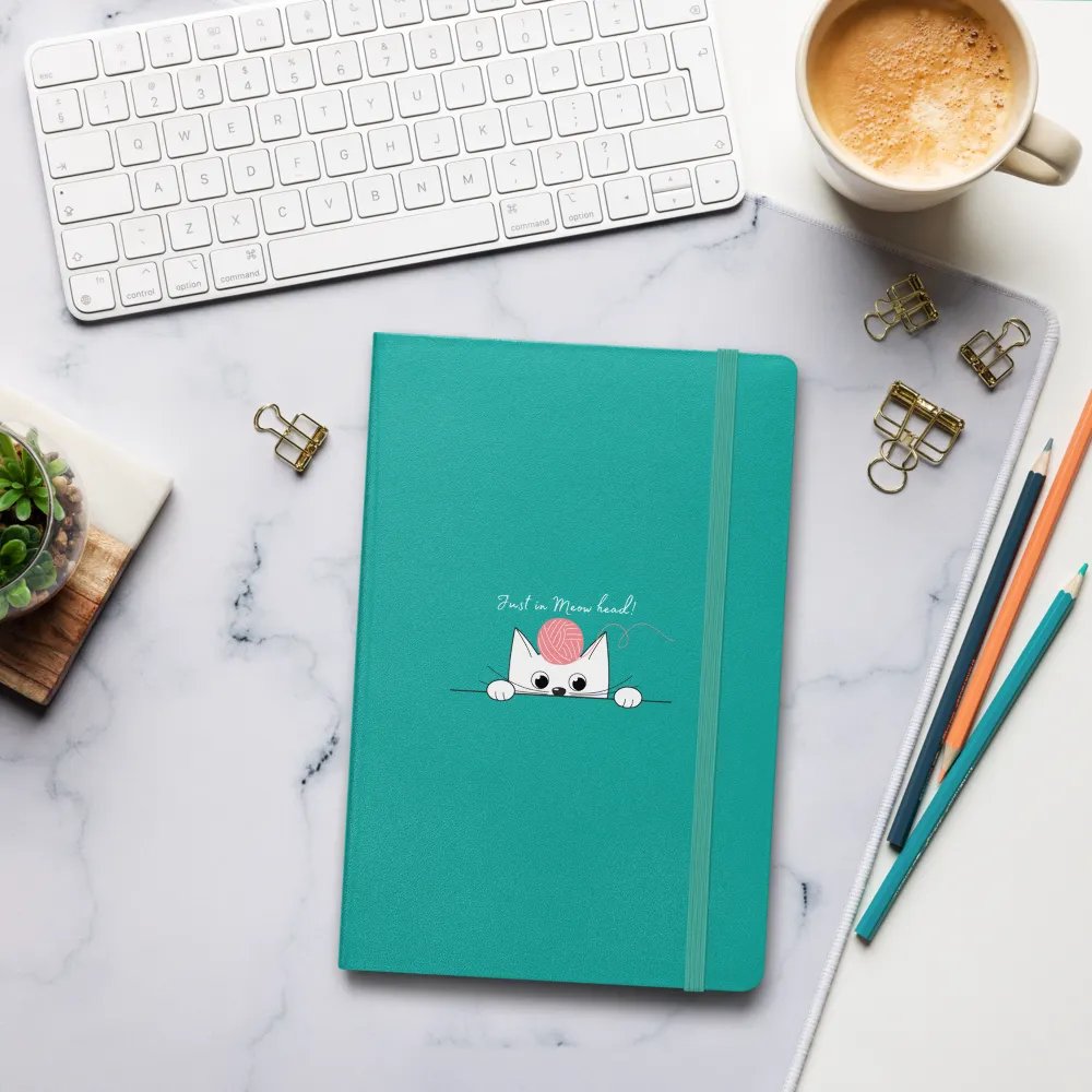 Just in Meow Head Notebook! product image (2)