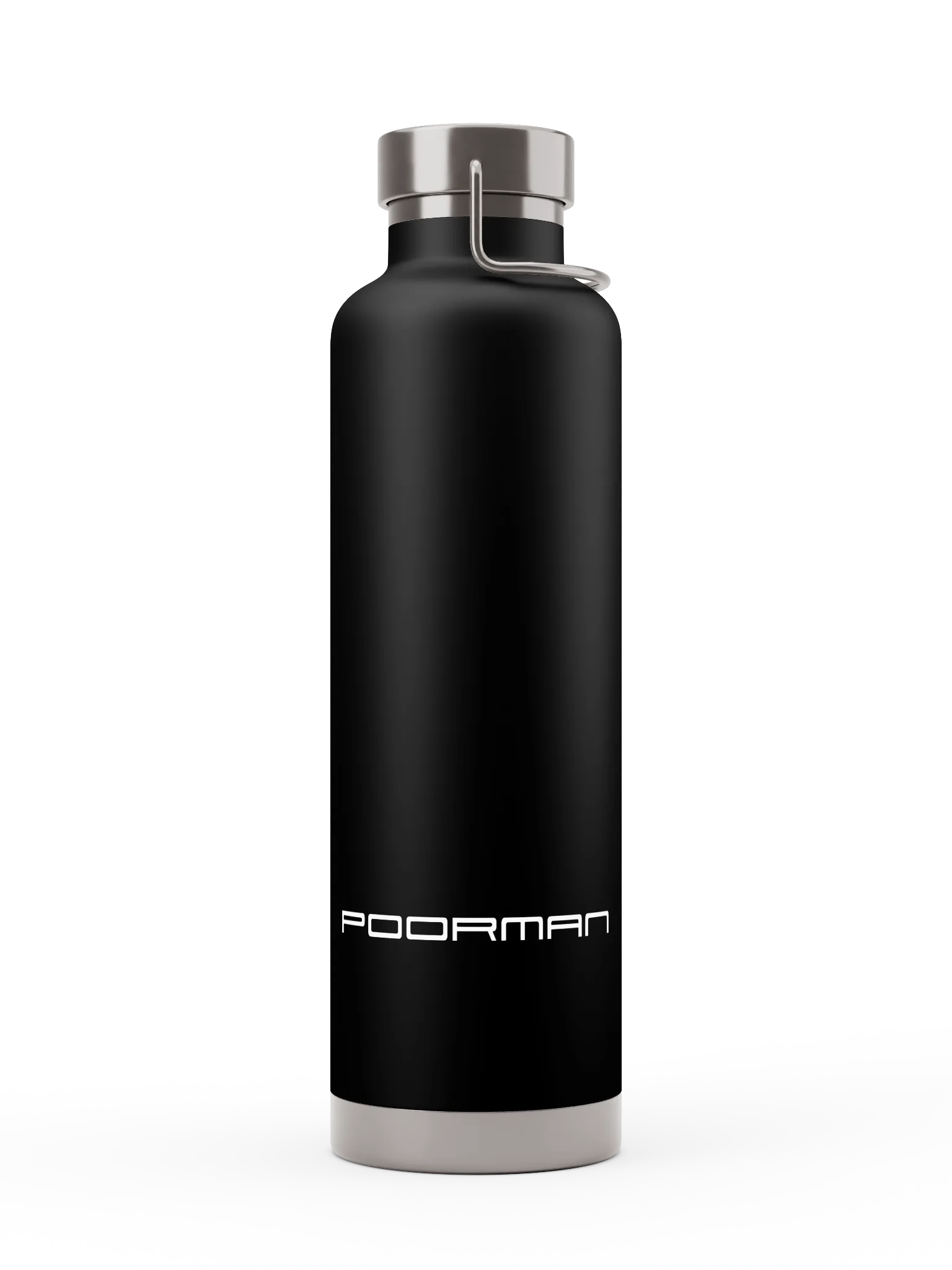 POORMAN Minimal Black Bottle product image (1)