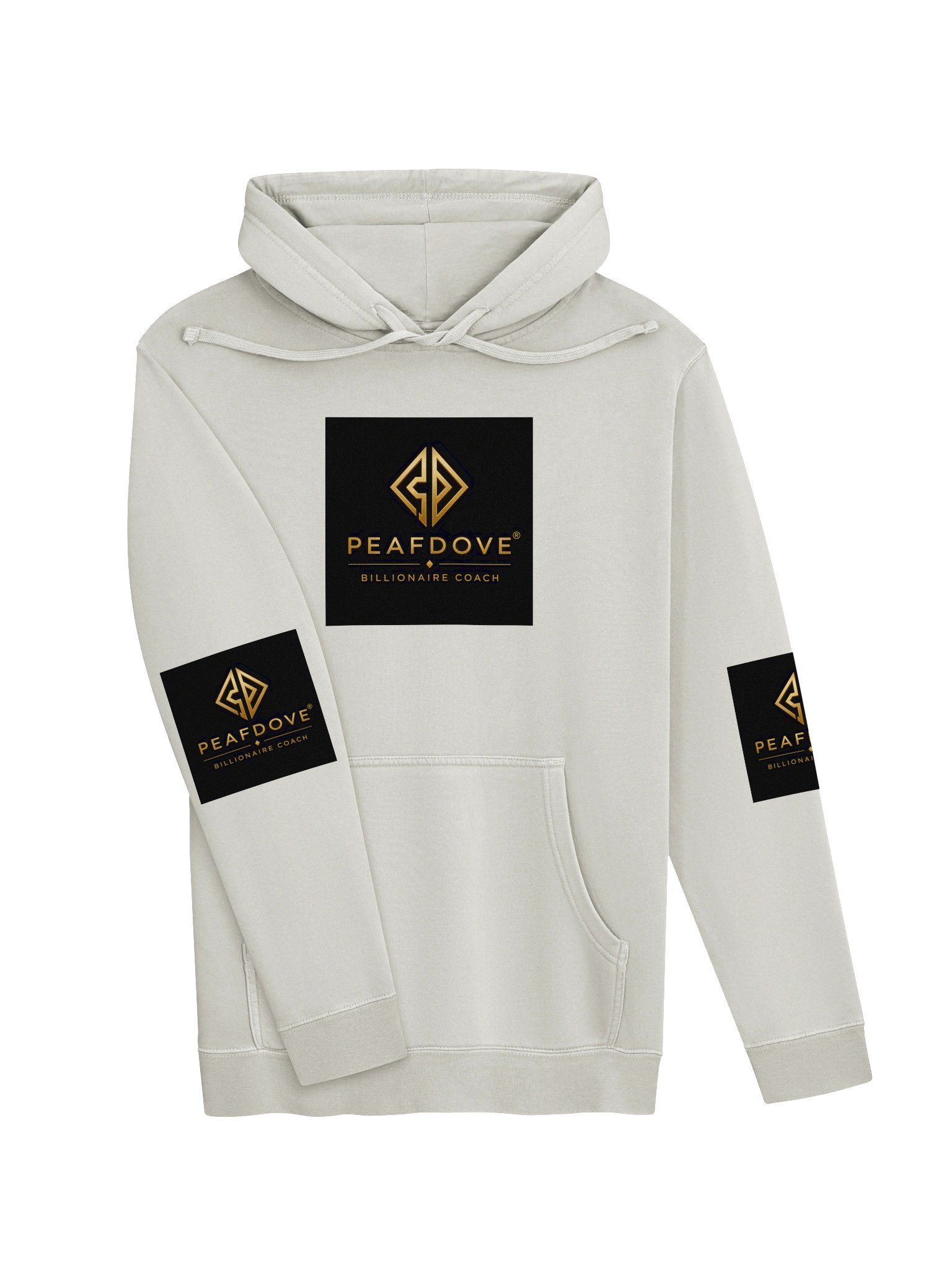 PEAFDOVE® BILLIONAIRE COACH™ Hoodie 👑⚽ Train the Mind. Own the Game. product image (3)