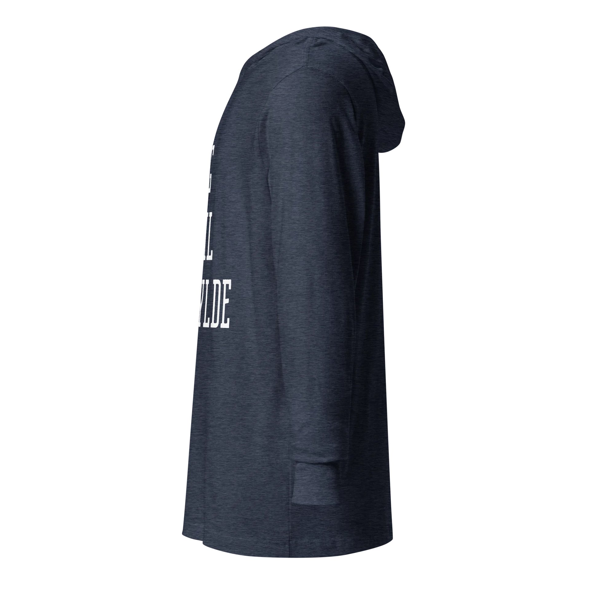 Timber Logo in White | Soft Triblend | Unisex Hoodie Shirt product image (3)