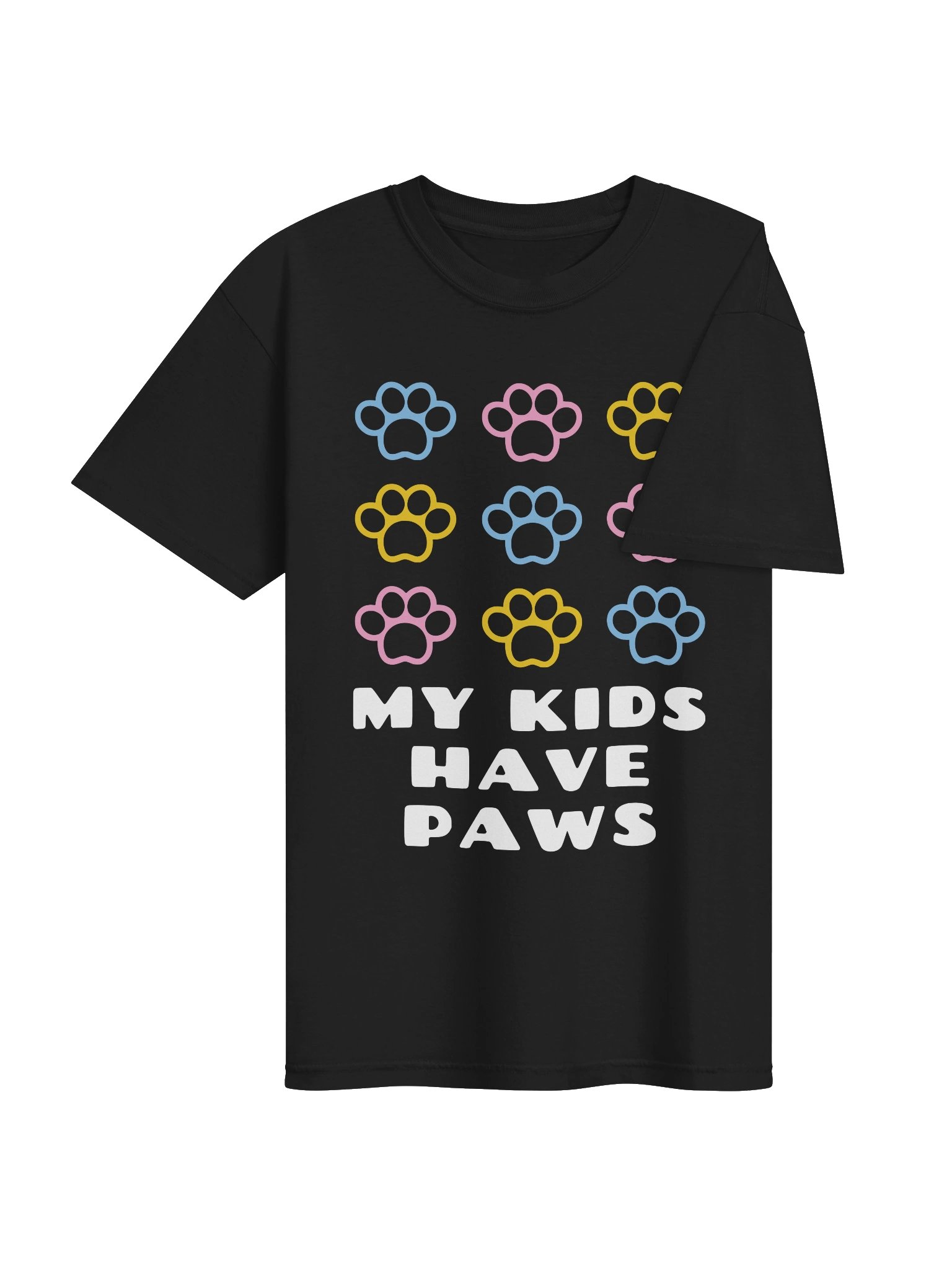 My Kids Have Paws Paw Print Tee product image (4)