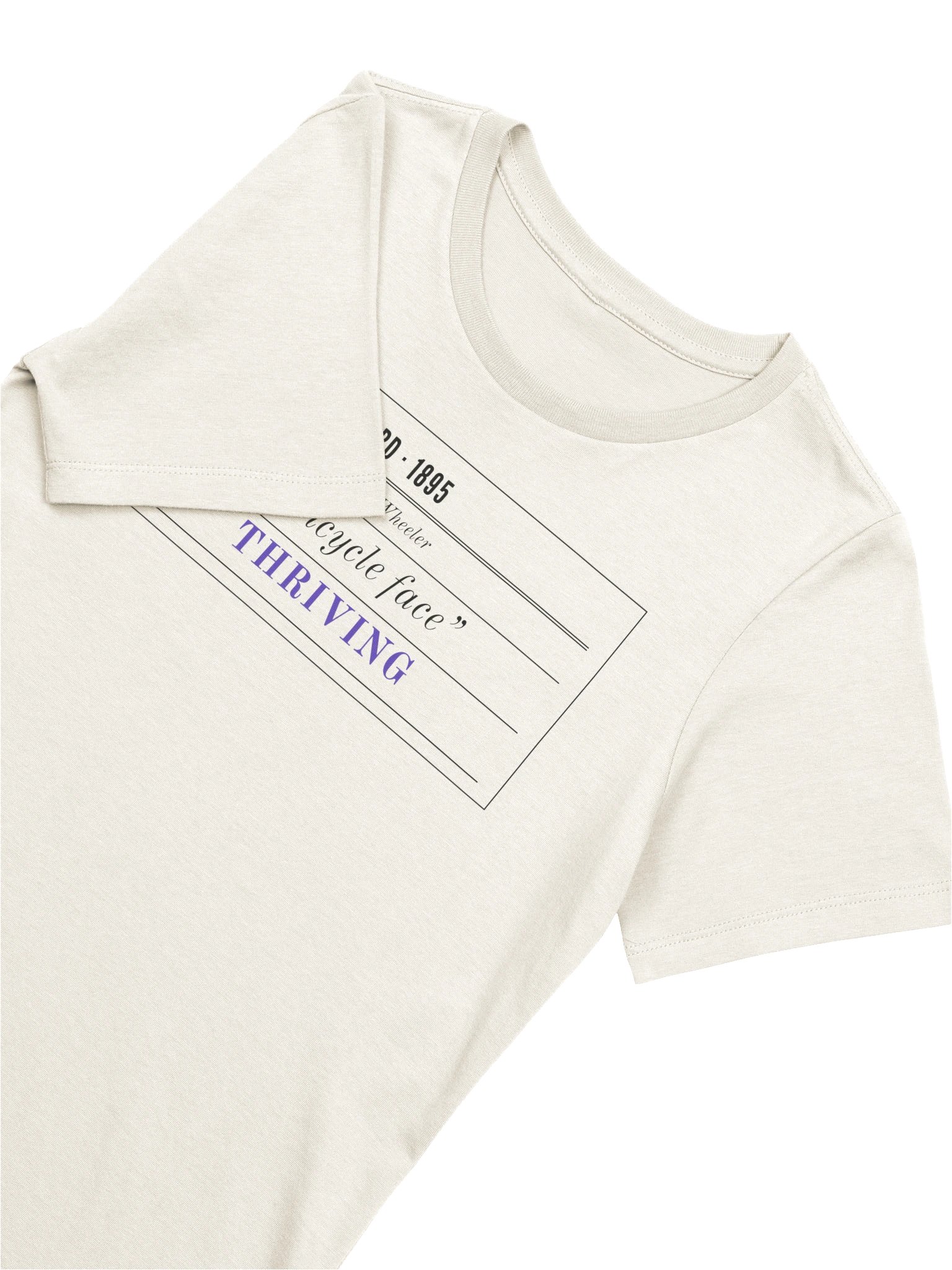 Patient Record Women's Relaxed Tee (Natural) product image (5)