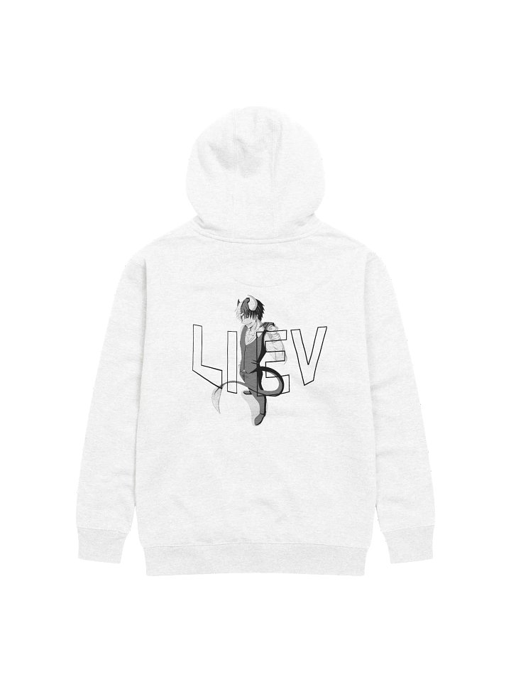 Liev B&W hoodie product image (2)