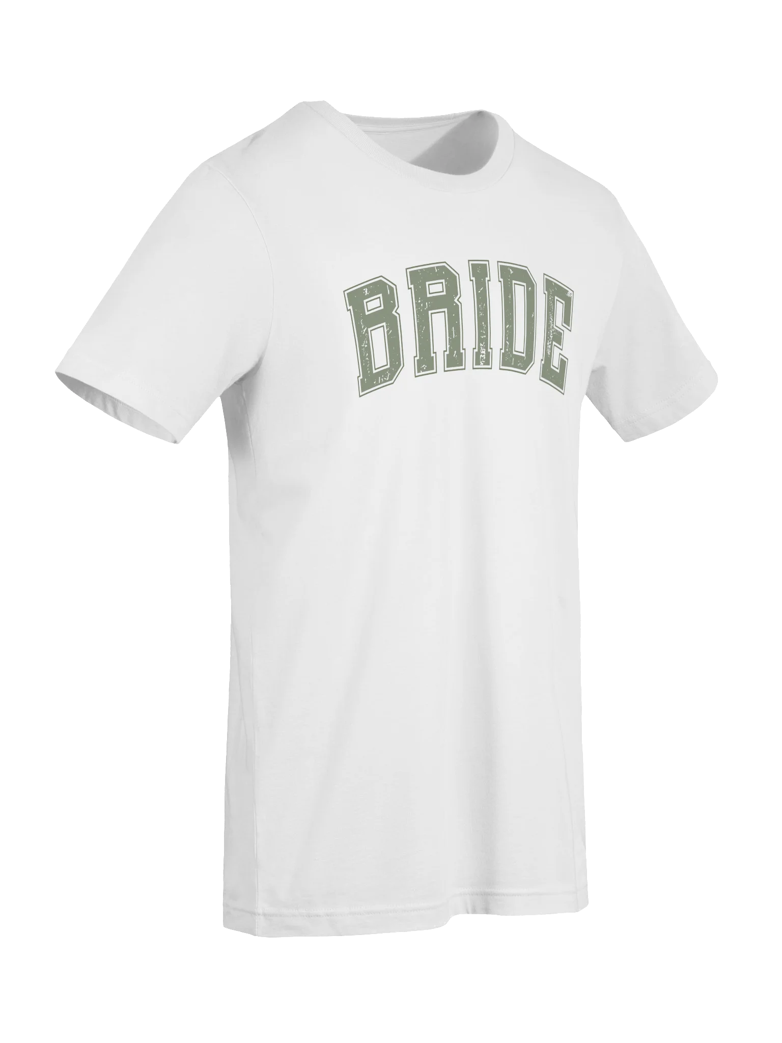 Bride T-Shirt | Minimalist Bridal Tee Sage product image (7)