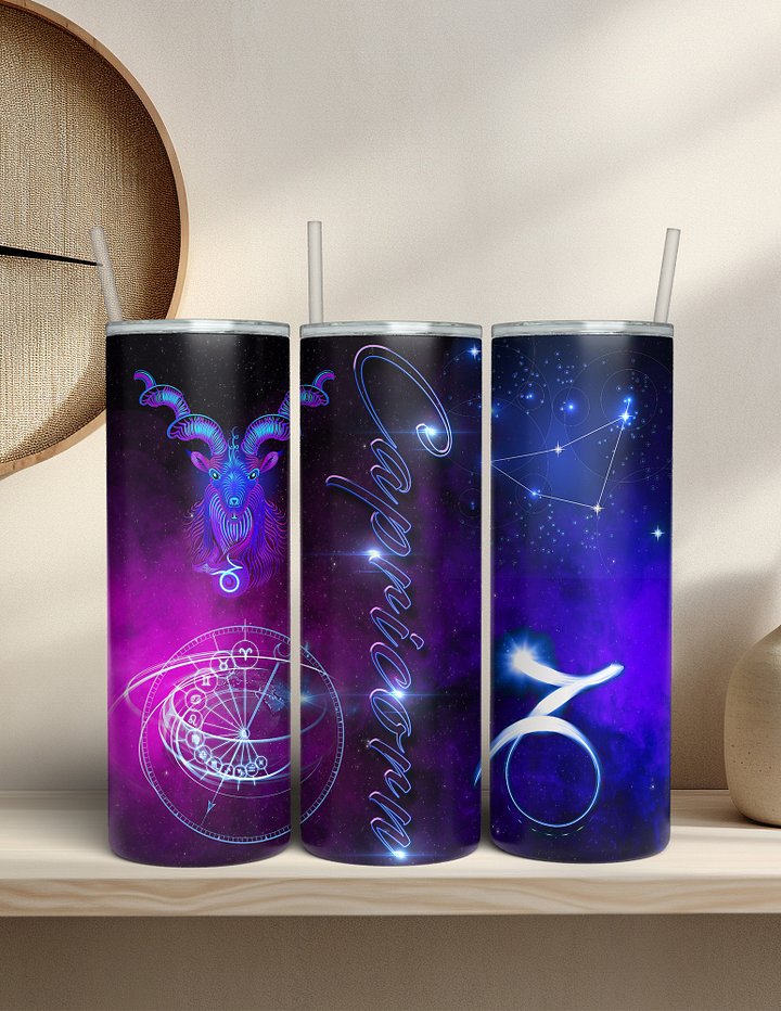 Capricorn Zodiac Tumbler product image (2)