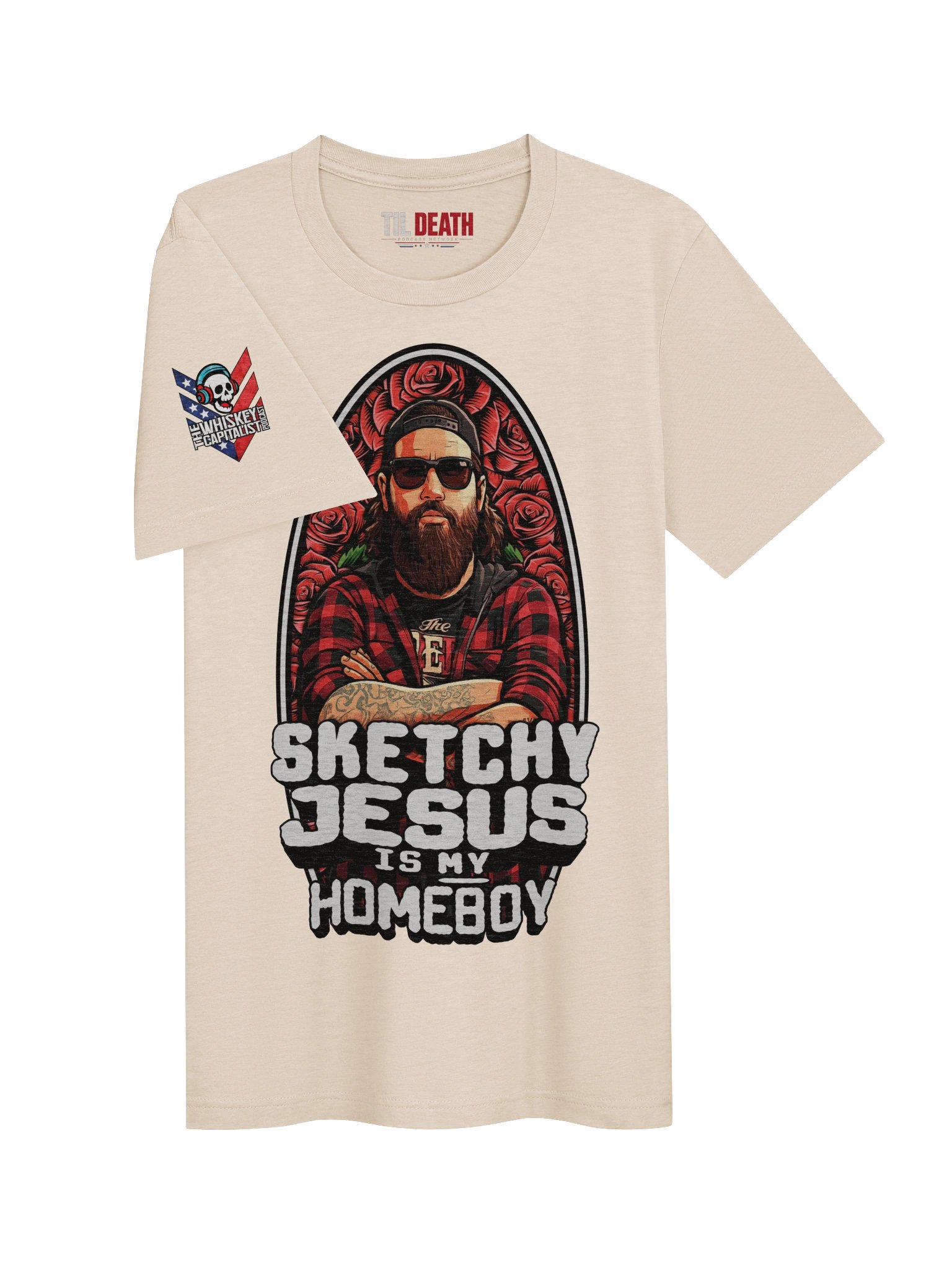 "Sketchy Jesus Is My Homeboy" T Shirt product image (5)