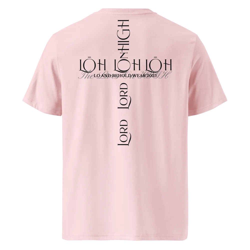 The Lord On HIGH | CROSSED | UNISEX Tee | Black product image (5)