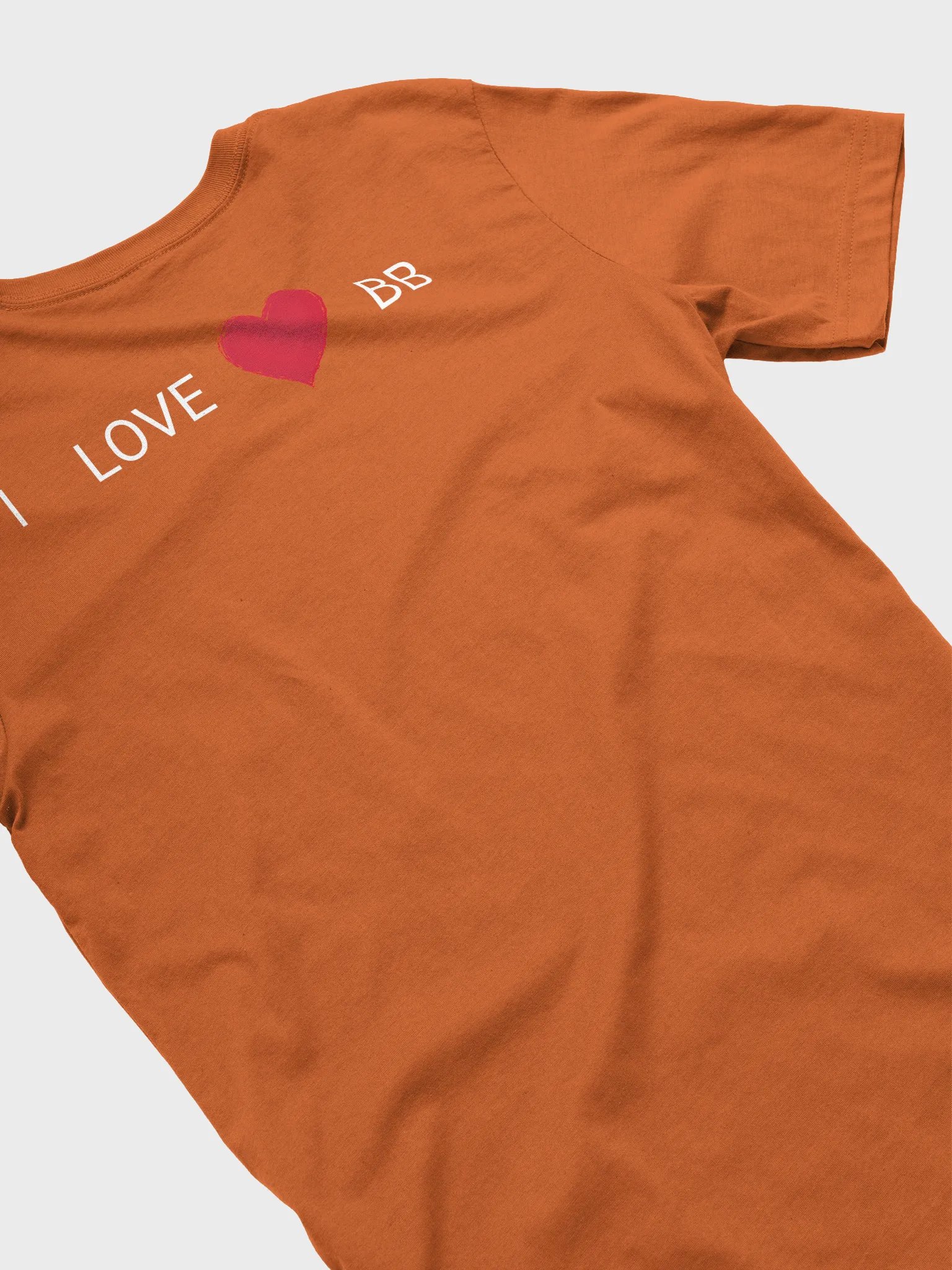 I Love ♥ BB T-Shirt product image (4)