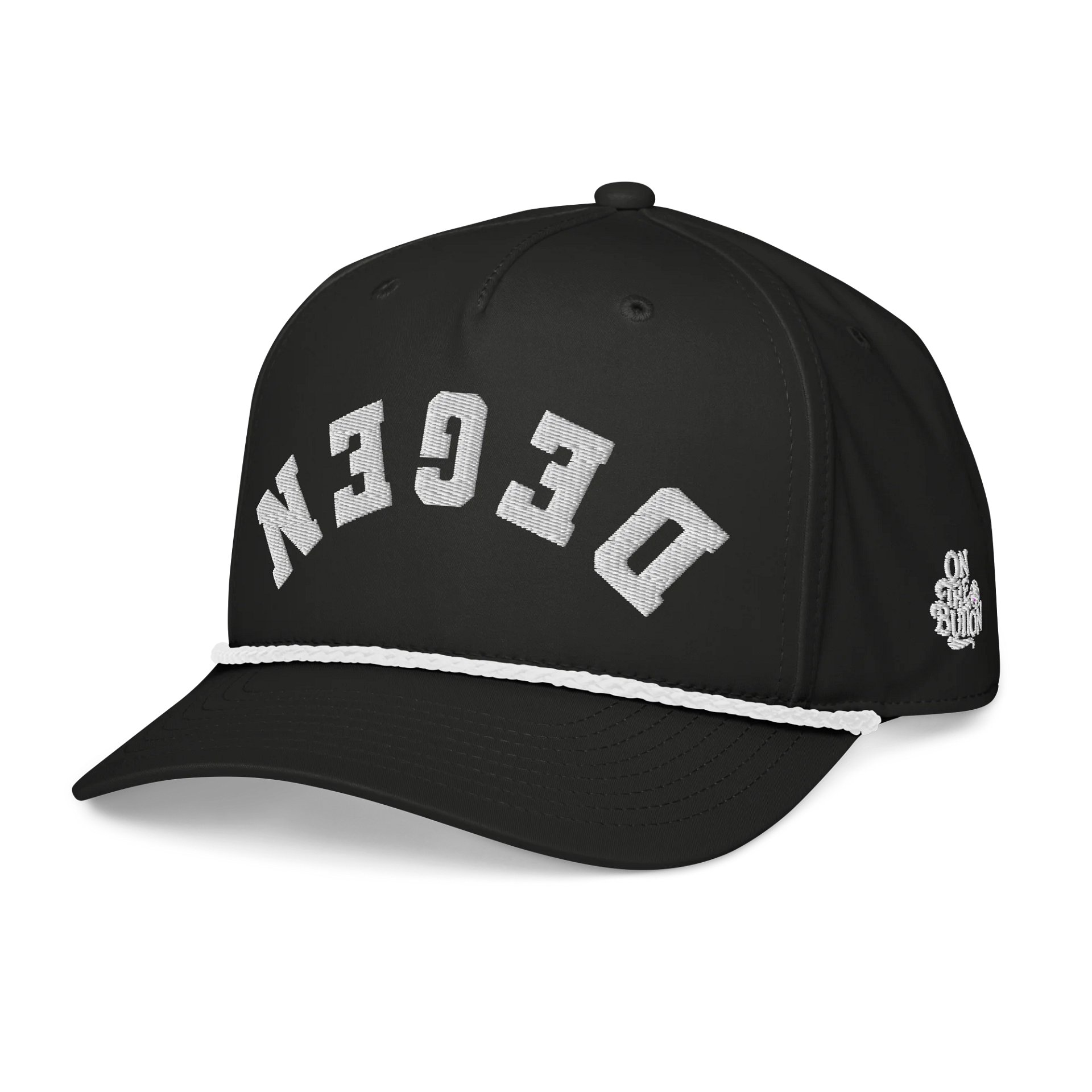 'Degen' 3D Puff Embroidered Rope Hat product image (4)