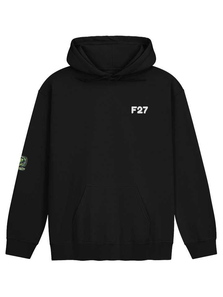 F27 Mantis Strength In Silence Hoodie | Motivational Gym Wear by FayzieBobs product image (1)