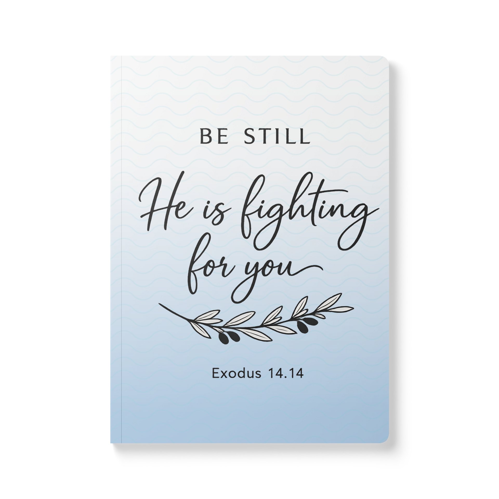 Be Still Christian Journal – Exodus 14:14 | Inspirational Faith Journal | Encouragement Gift product image (2)