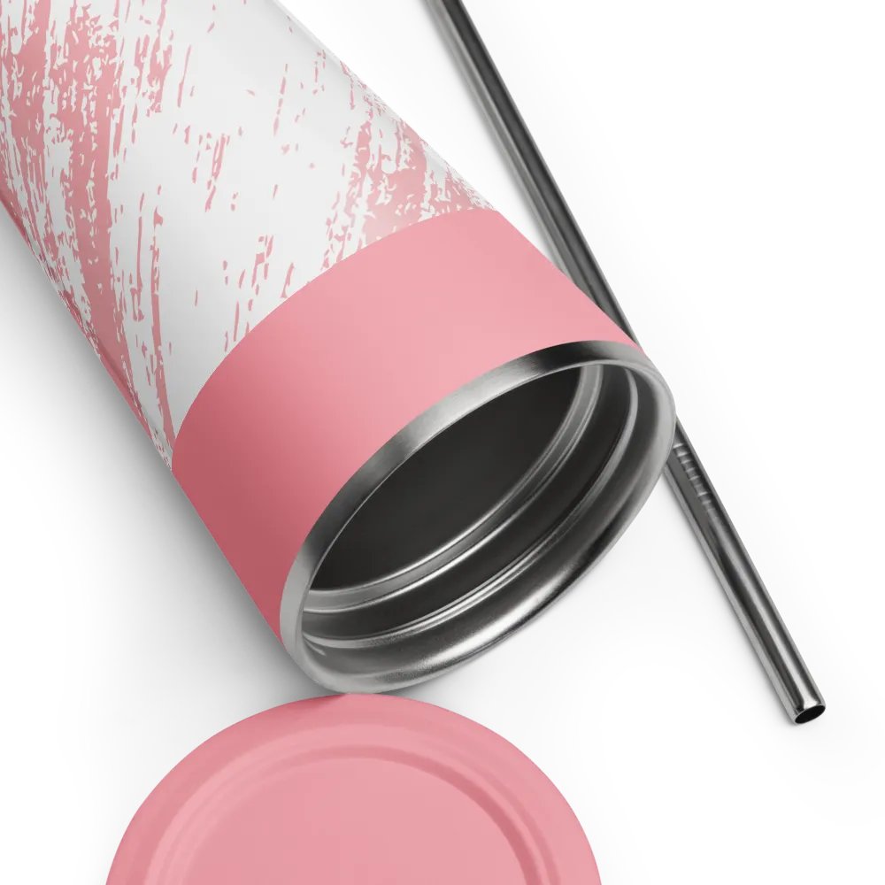 Paint Brush Pink Insulated Tumbler product image (12)