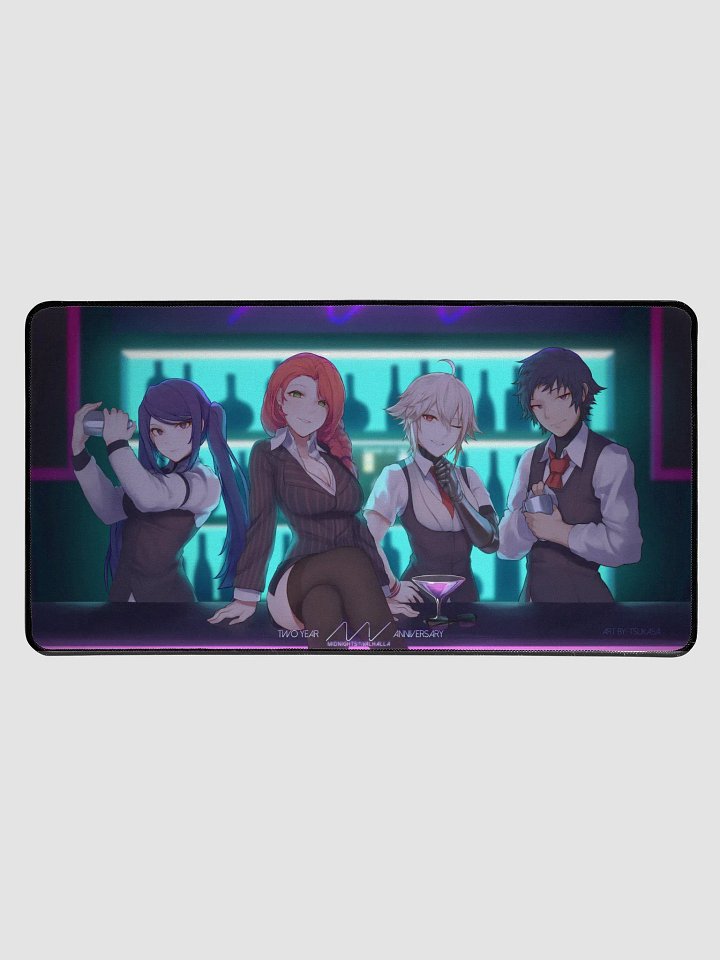 The Midnight Bar - 2 Year Anniversary Desk Mat (15.5" x 31.5") product image (1)