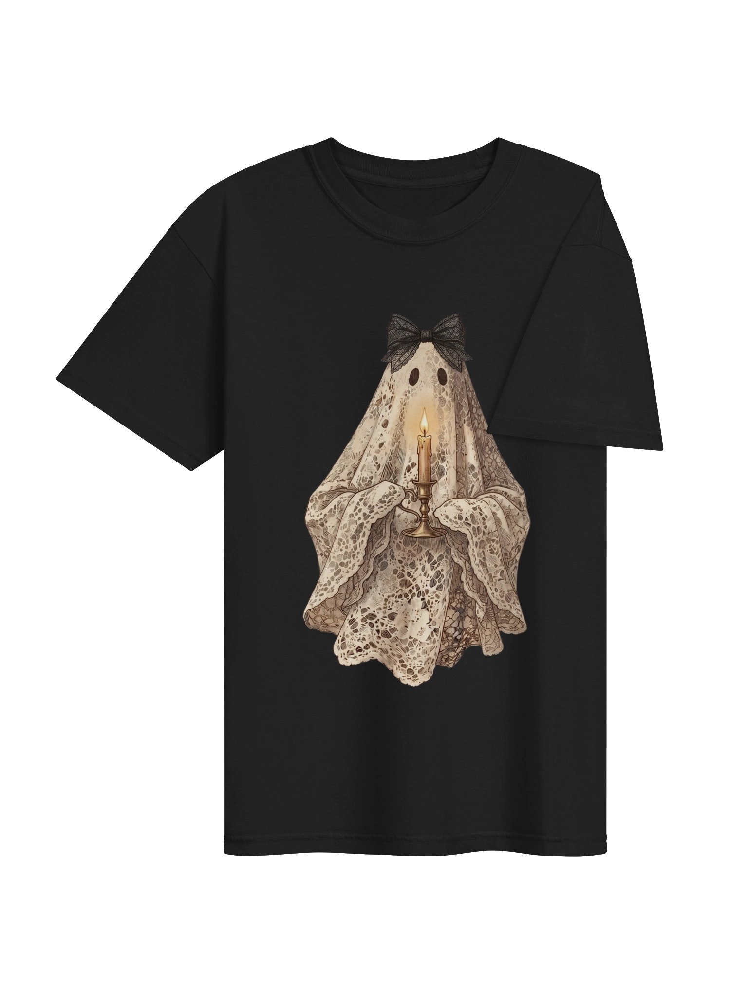 Lace Ghost Candle Tee product image (44)