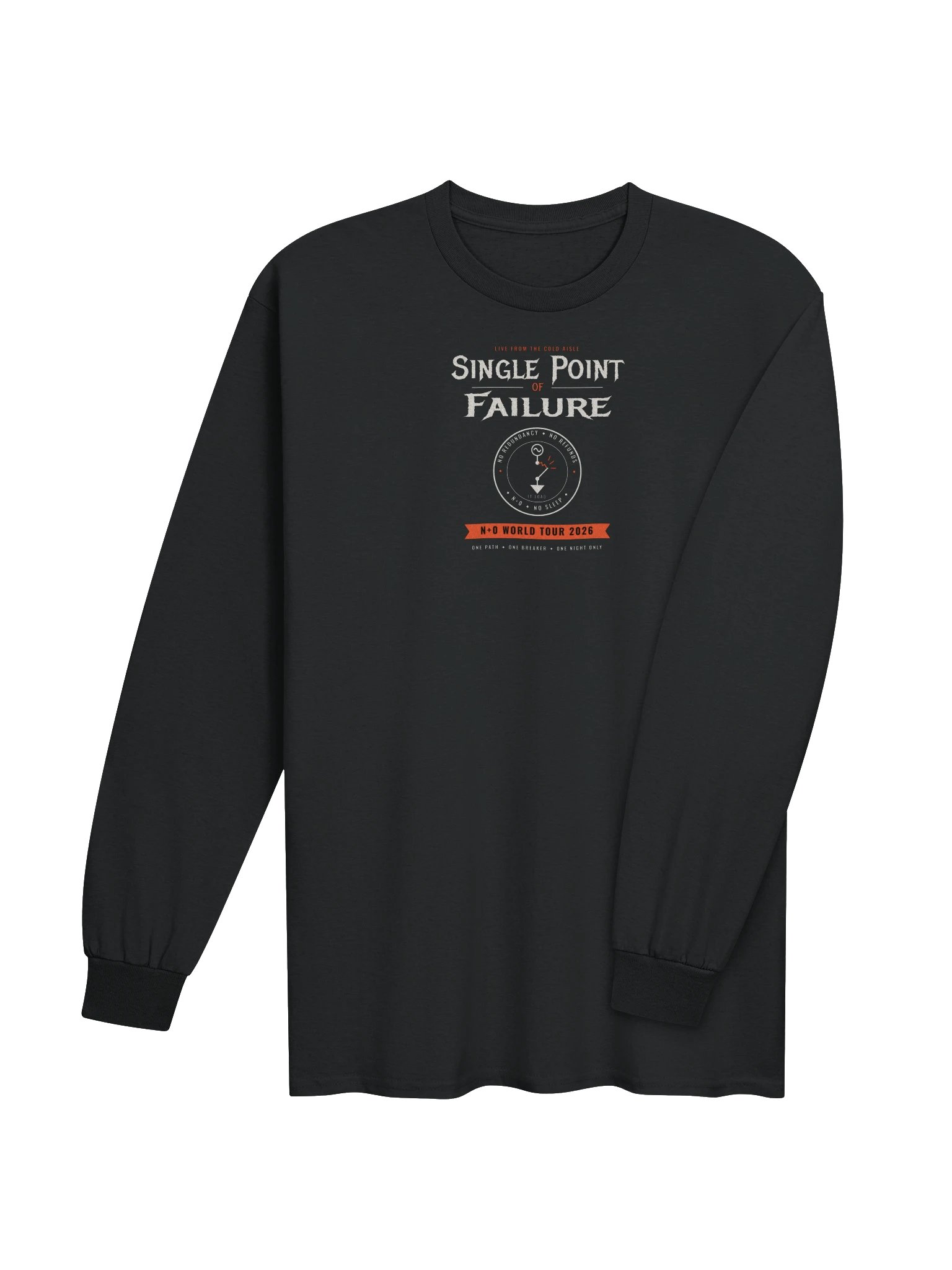 Single Point of Failure: N+0 World Tour - Long Sleeve product image (4)