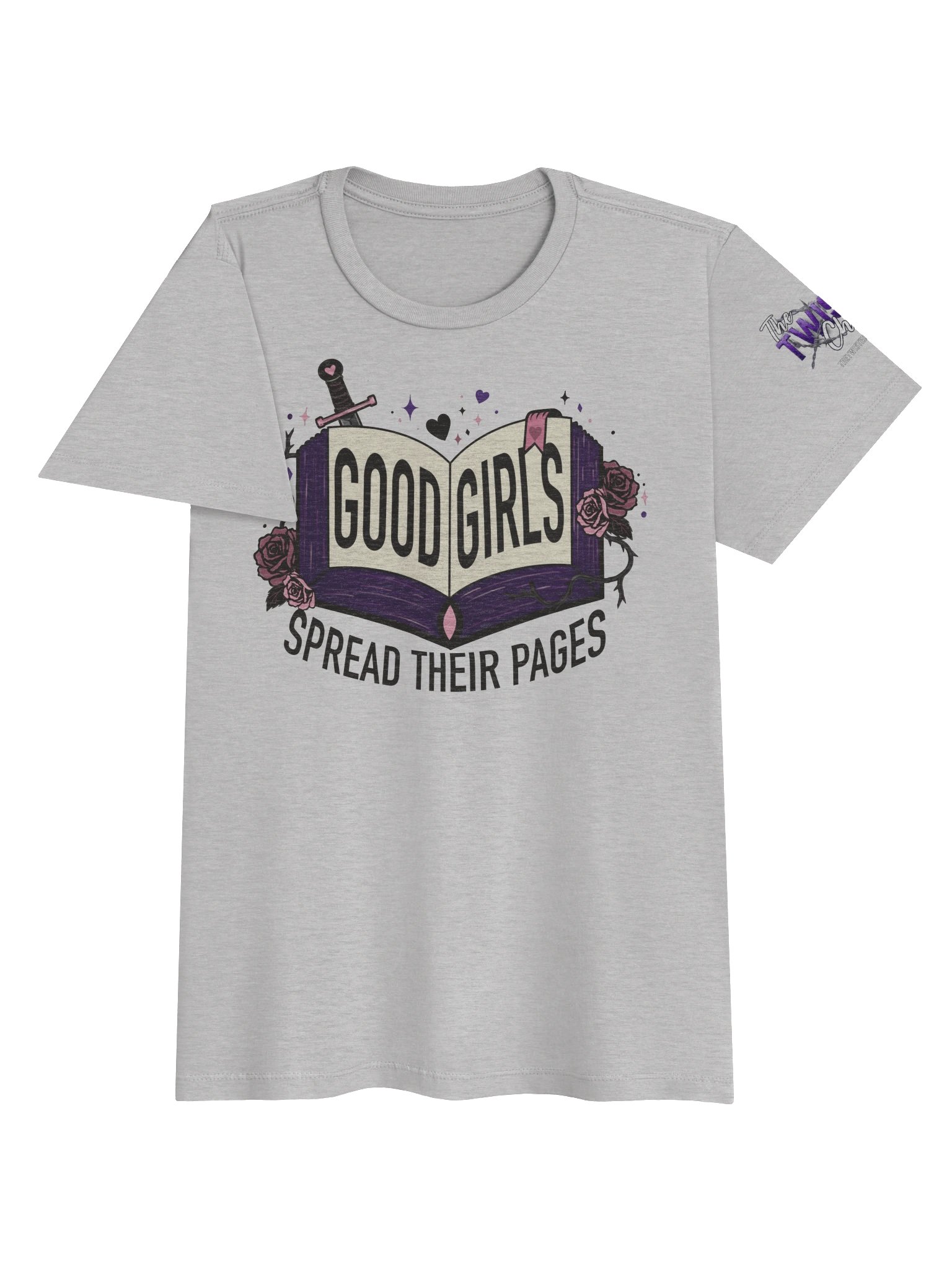 Good Girls Spread Their Pages (Women's Soft Touch Tee) product image (11)