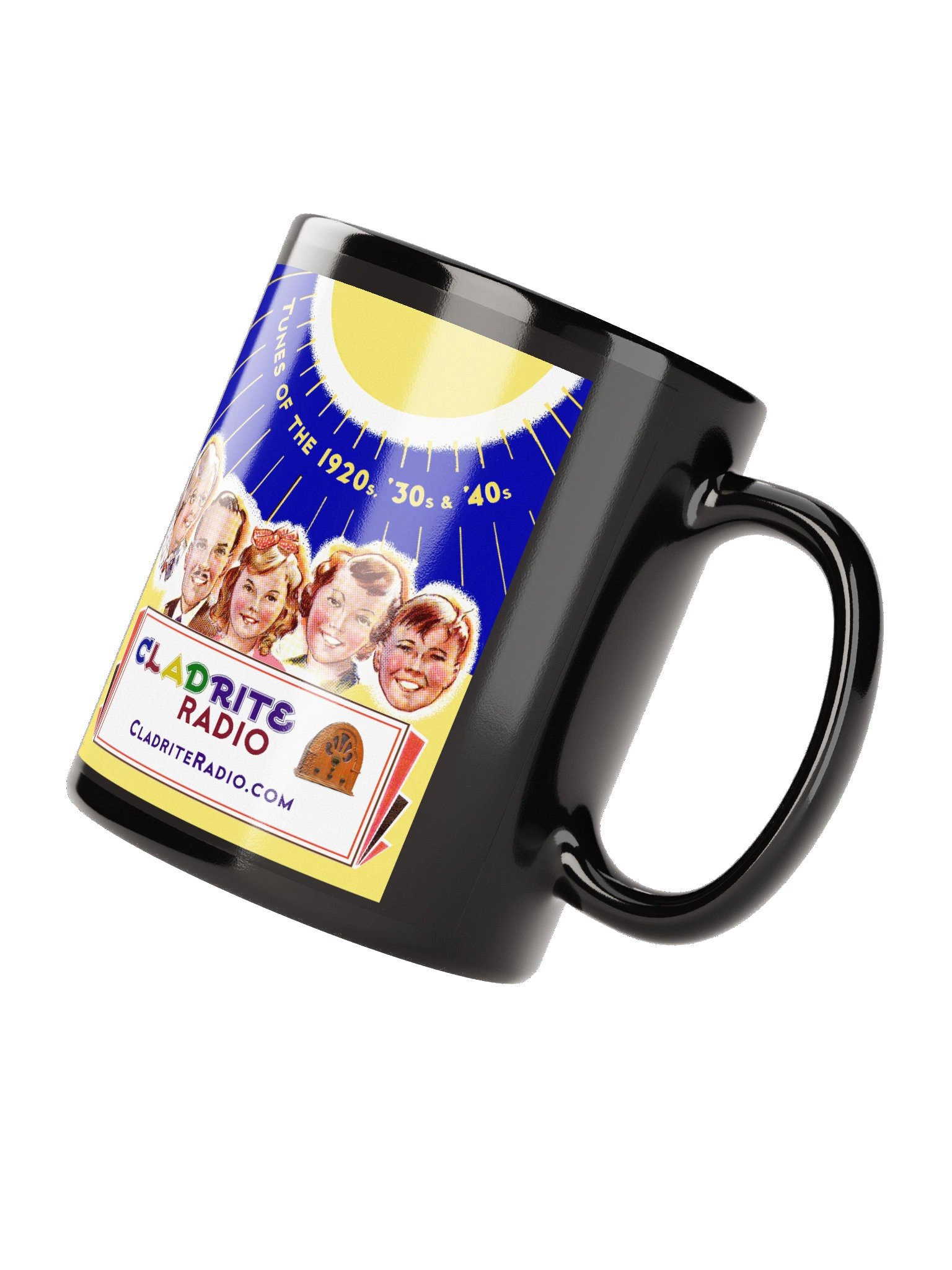 'Sunny Day' Black Mug product image (3)