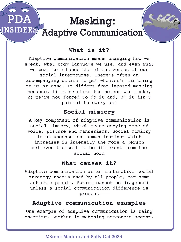 Masking: adaptive communication product image (1)