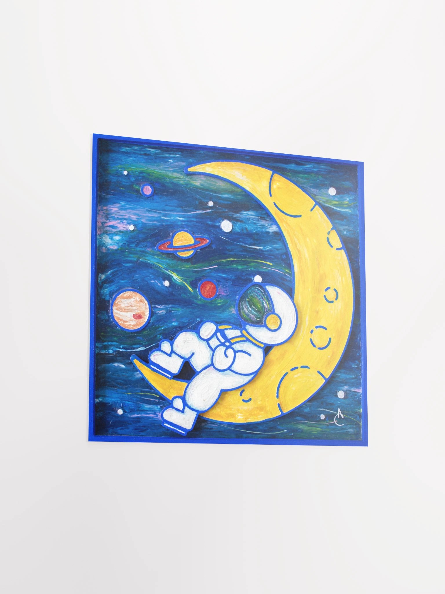 Moon Man Sam Chillin Print product image (3)
