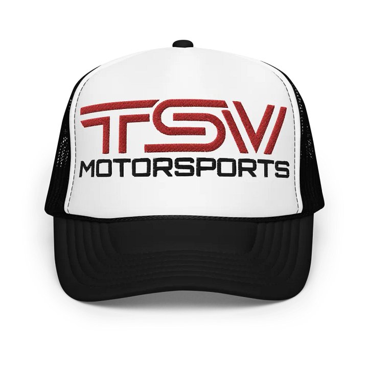 Embroidered TSV Logo Foam Trucker Hat product image (1)