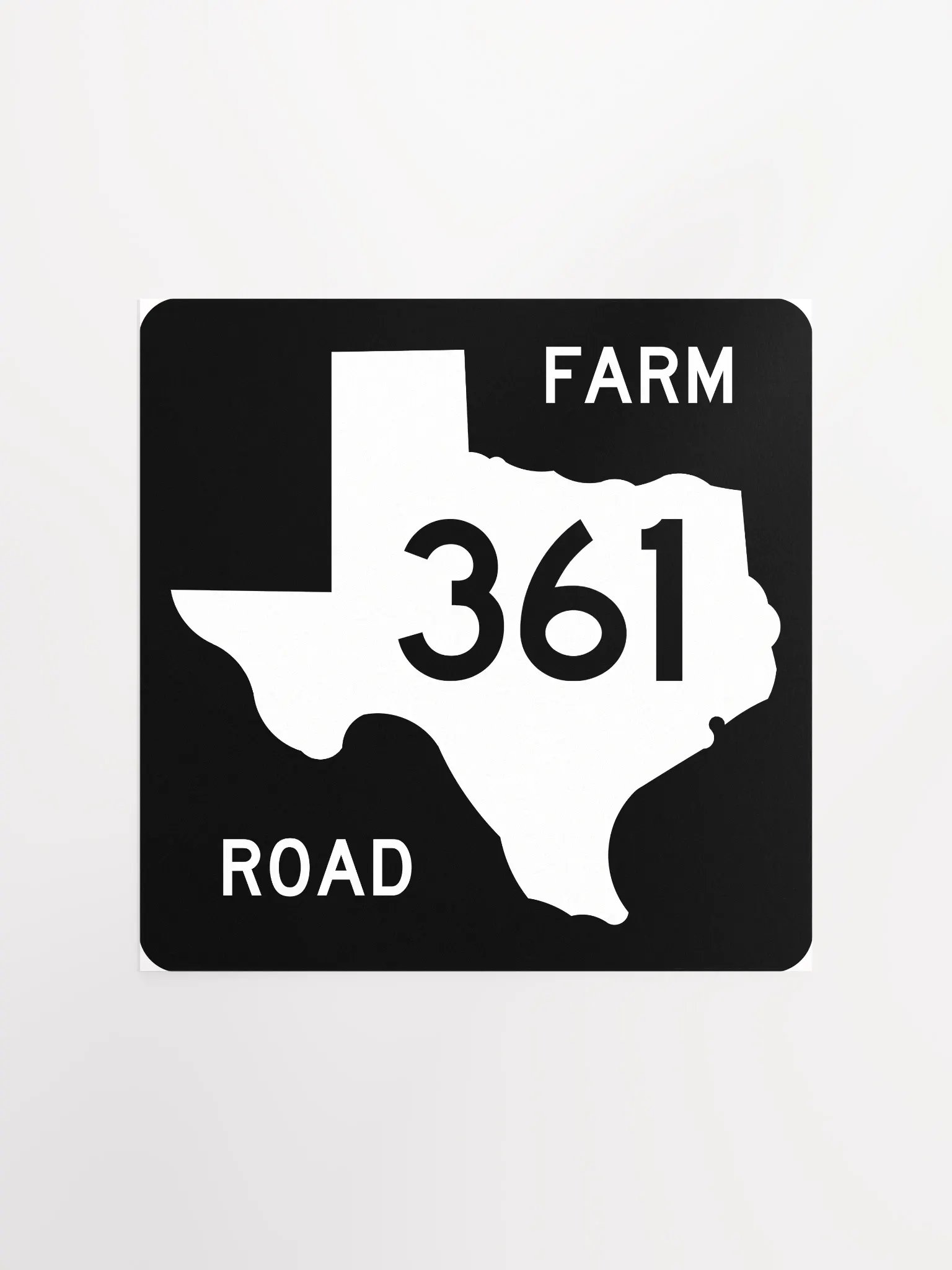 Texas Farm Road Sign FM 361 Poster product image (3)