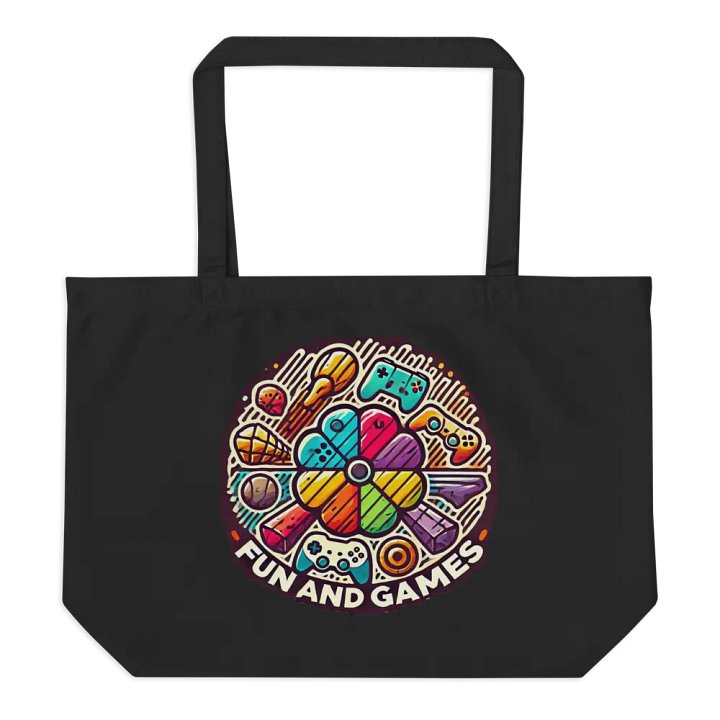 Playful Pixels Eco Tote product image (2)