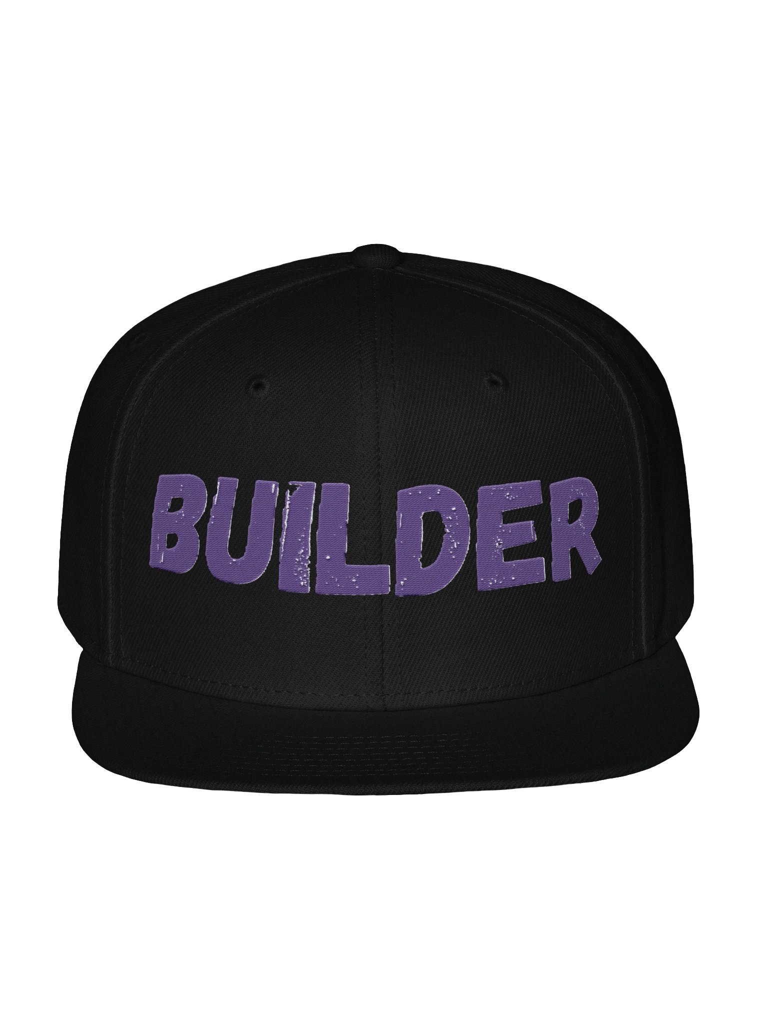 BUILDER Purple Distressed Snapback product image (1)