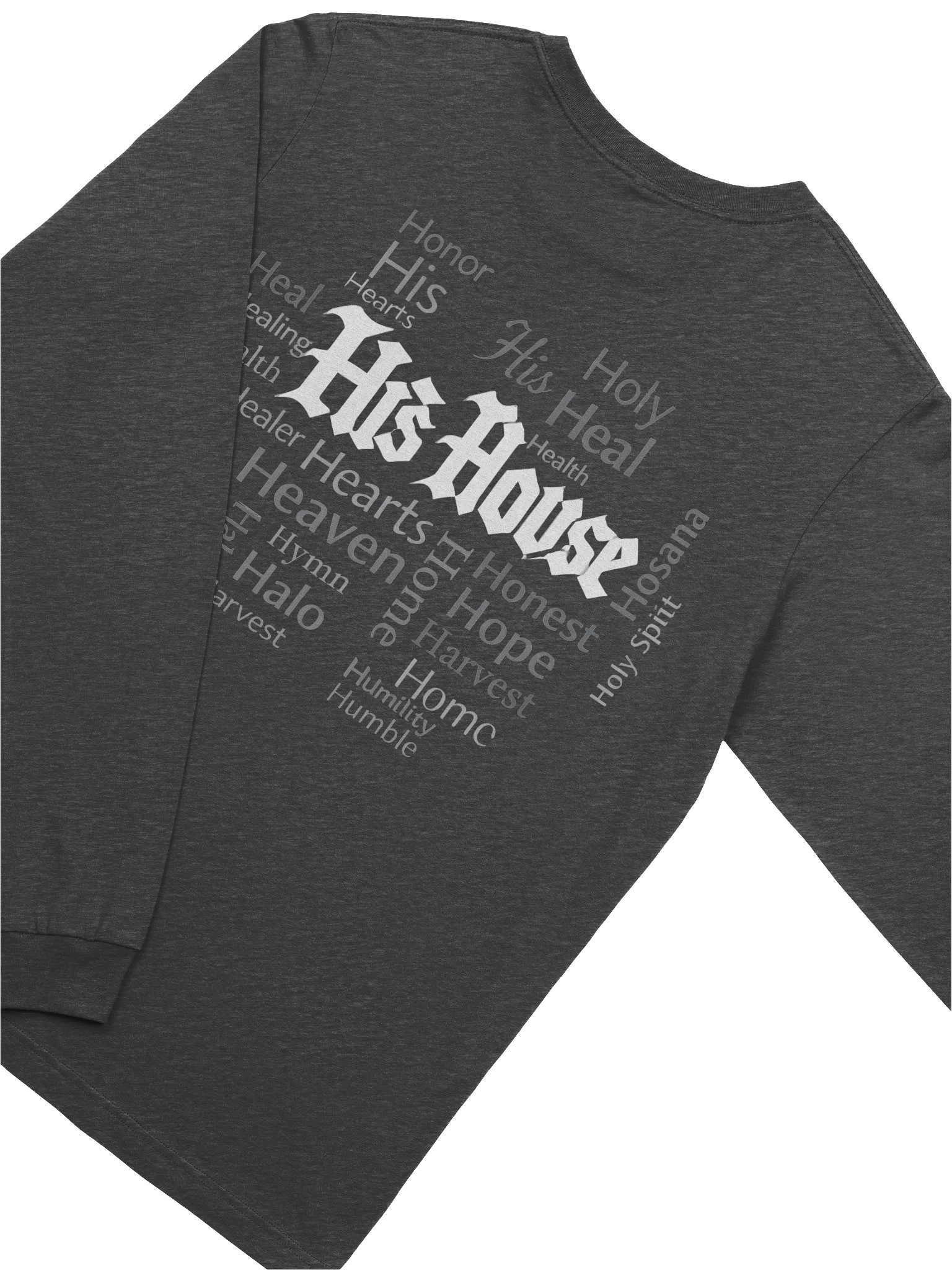 His House Unisex "Heavenly H" Supersoft Long Sleeve T-Shirt by His House