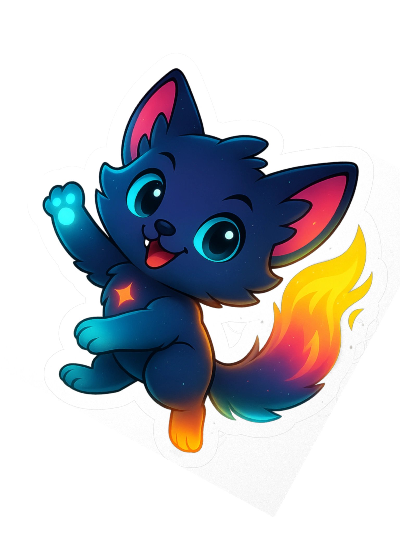 • AKC // Playful Glimmerkit Sticker | Glimmerkit Series product image (2)