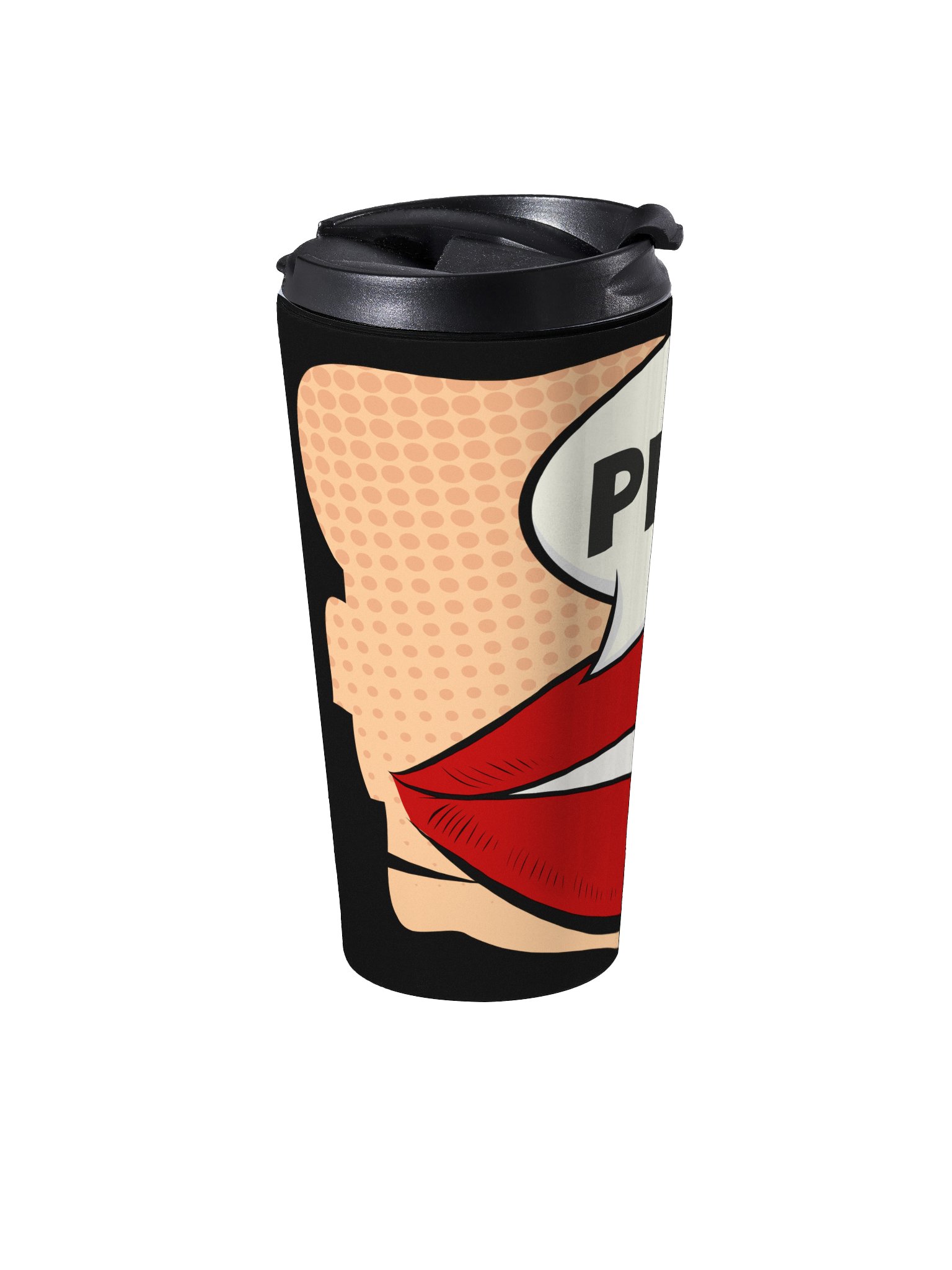 STAINLESS STEEL TRAVEL MUG, PEACE product image (3)