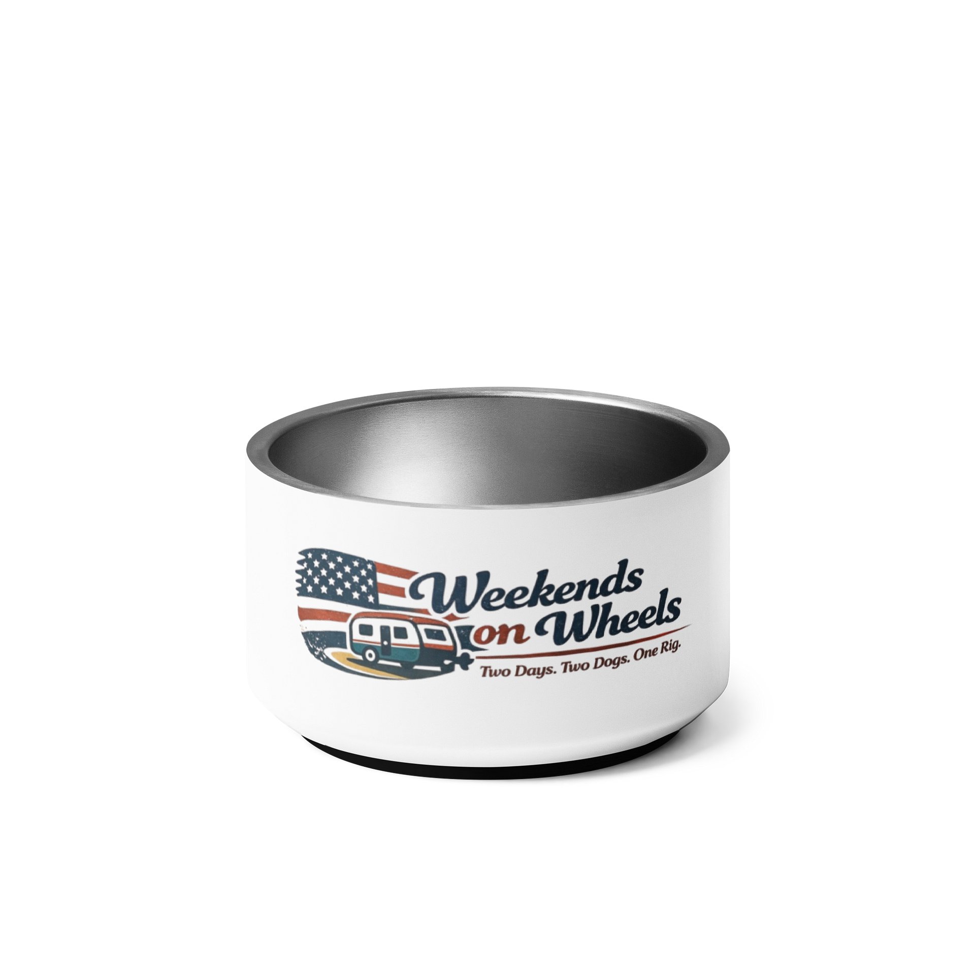 Weekends on Wheels Pet Bowl product image (1)