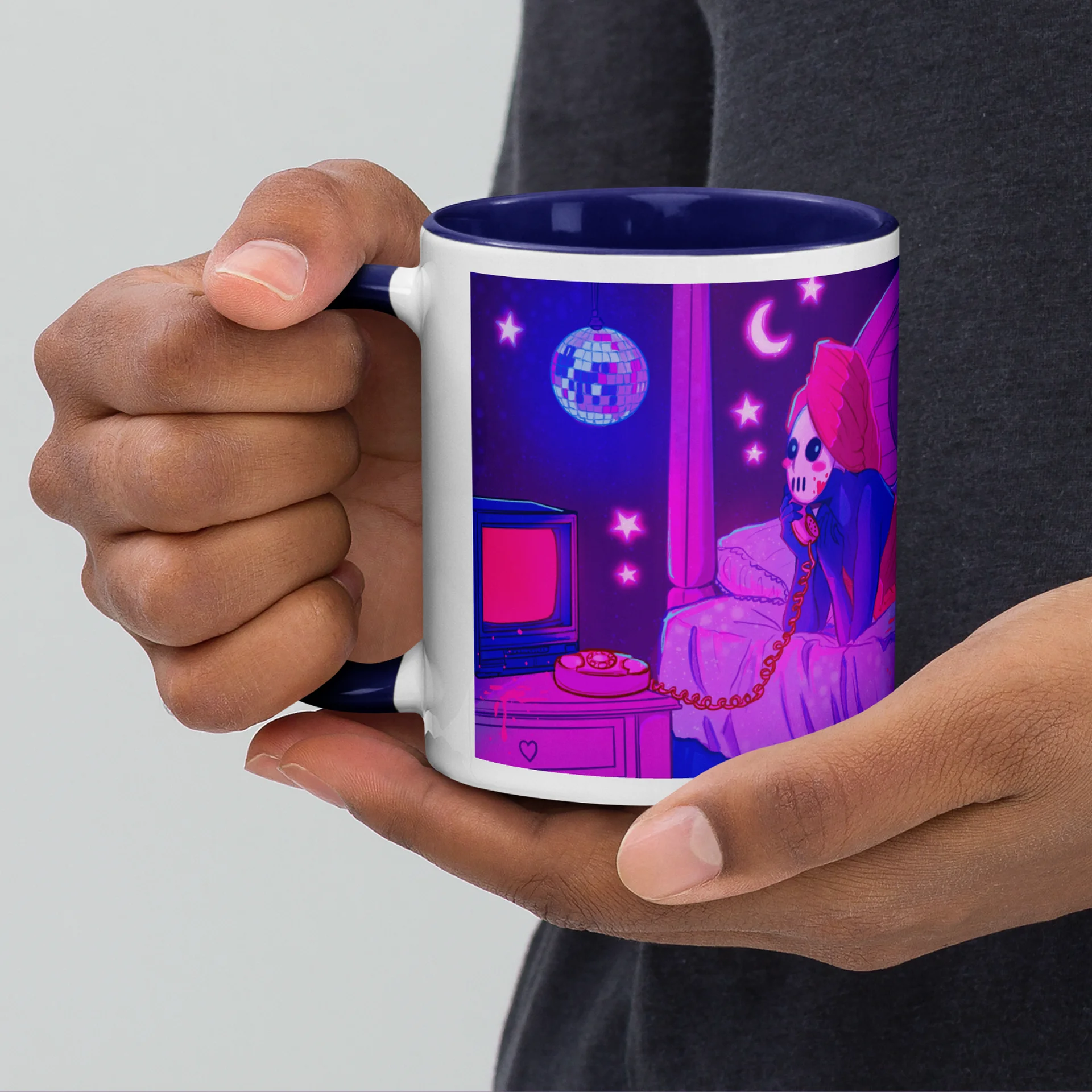 Bisexual Retro Slasher Subtle Pride Mug product image (3)