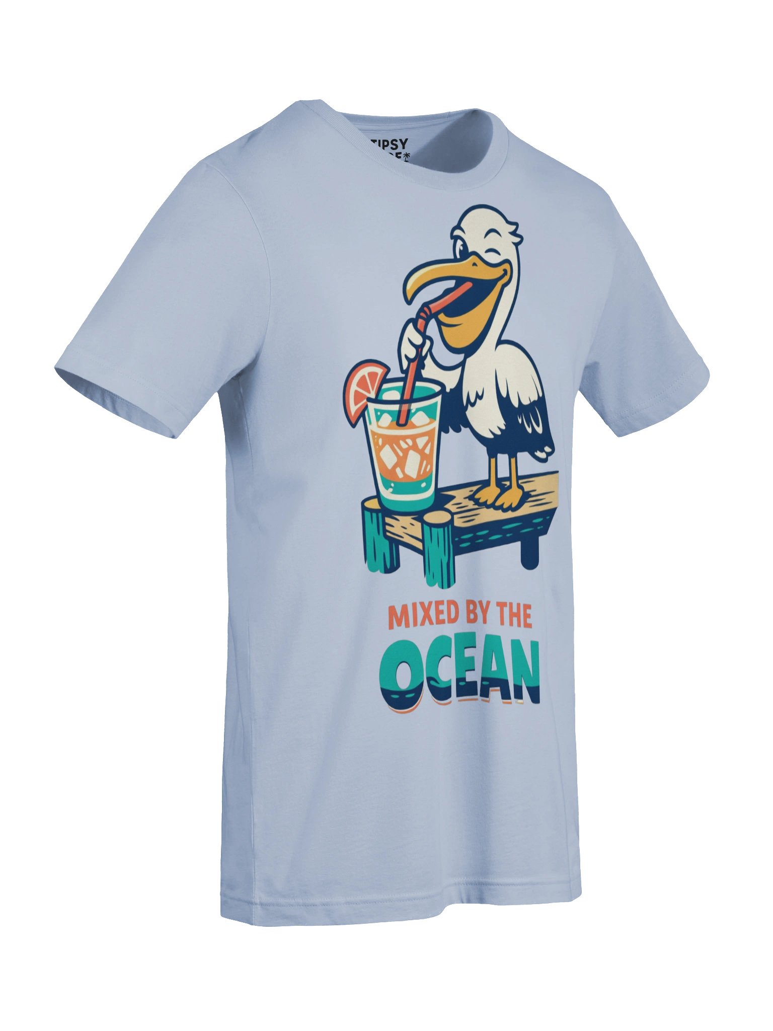 Mixed Pelican by the Ocean T-Shirt product image (5)