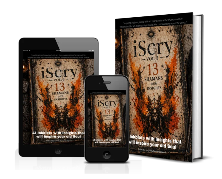 iScry vol.3 THIRTEEN SHAMANS | 13 inkblots | eBook/PDF product image (2)