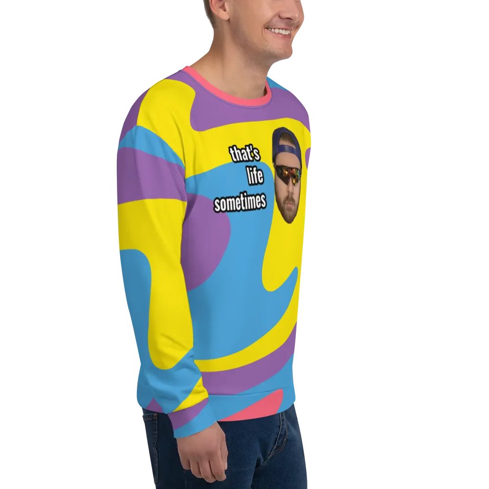 that's life sometimes crew neck sweater product image (5)