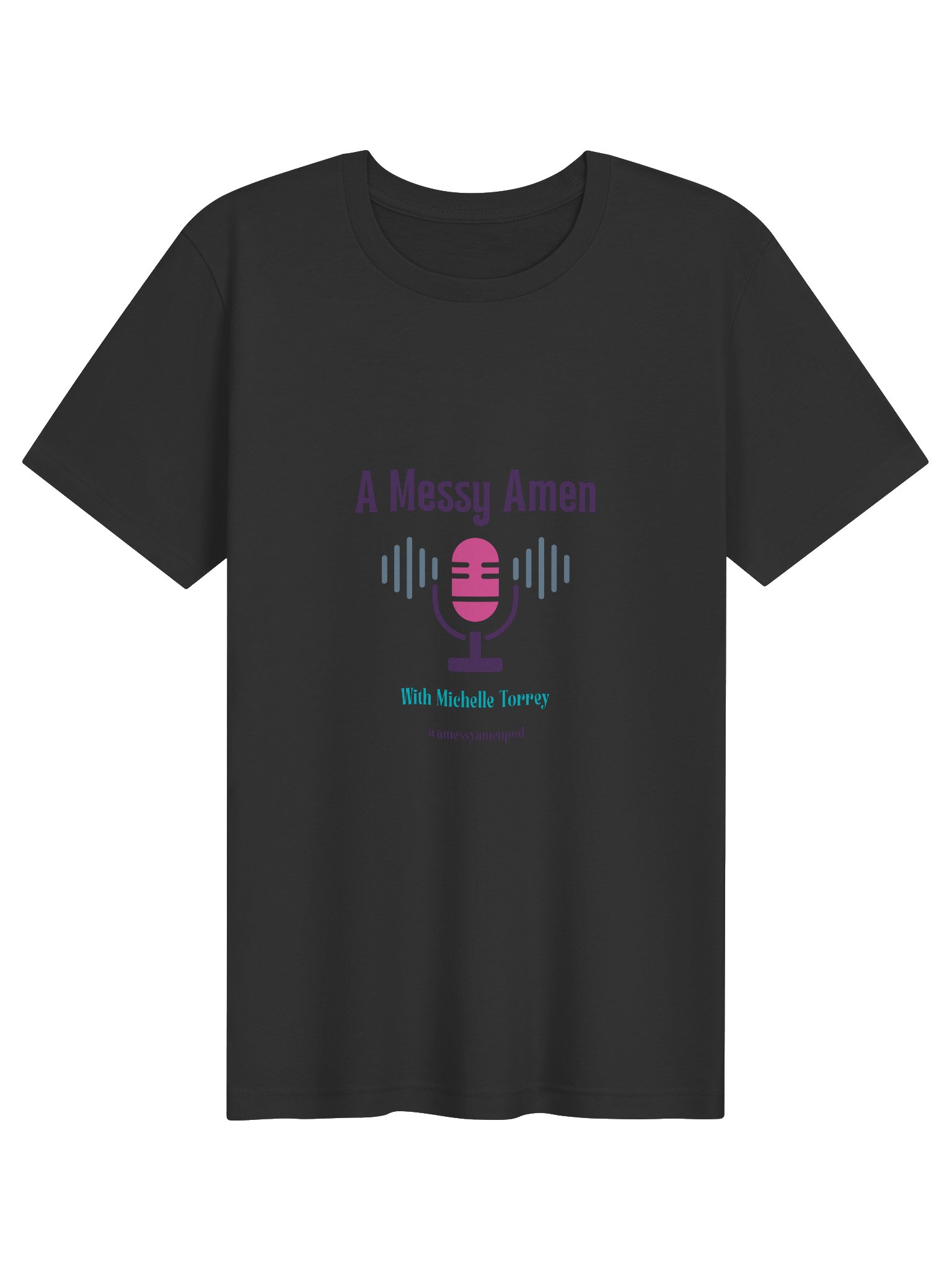 A Messy Amen Podcast Tee product image (51)