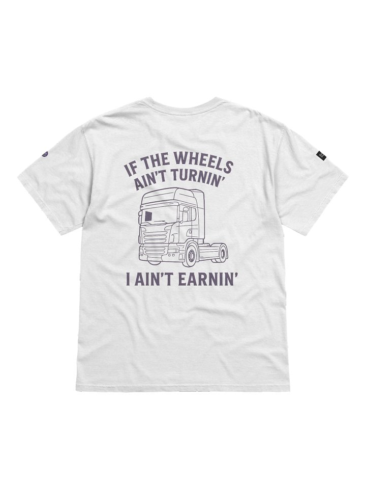 Gdubz360streams Trucker Tee - White product image (2)