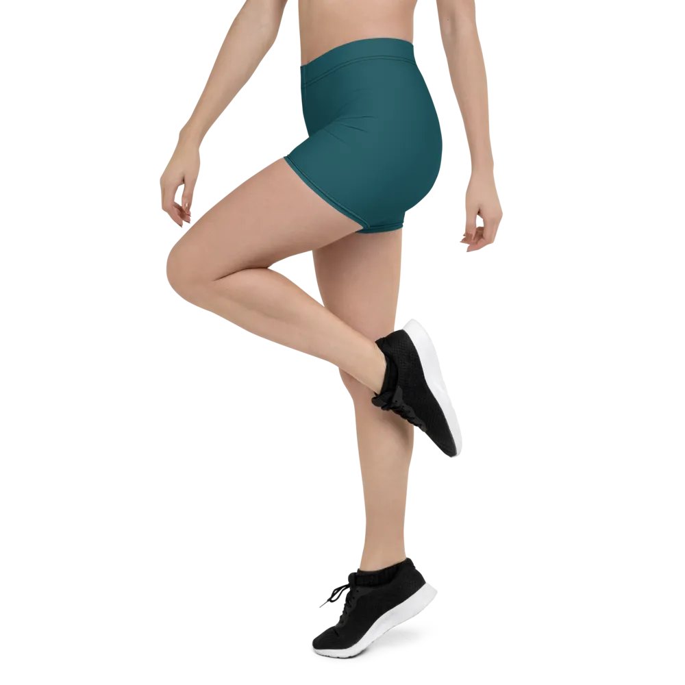 Teal Training Shorts product image (6)