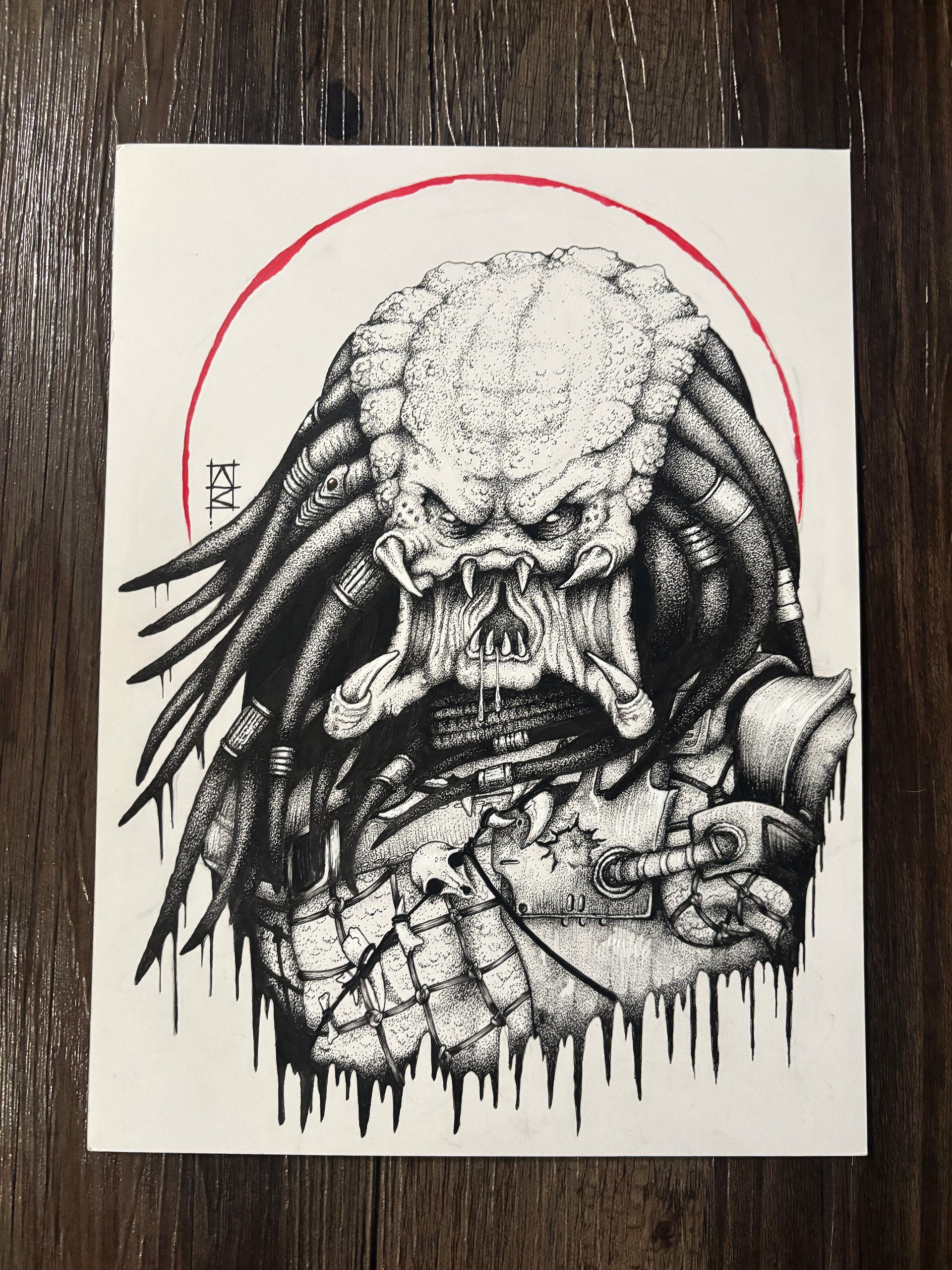 Predator Original Artwork product image (2)