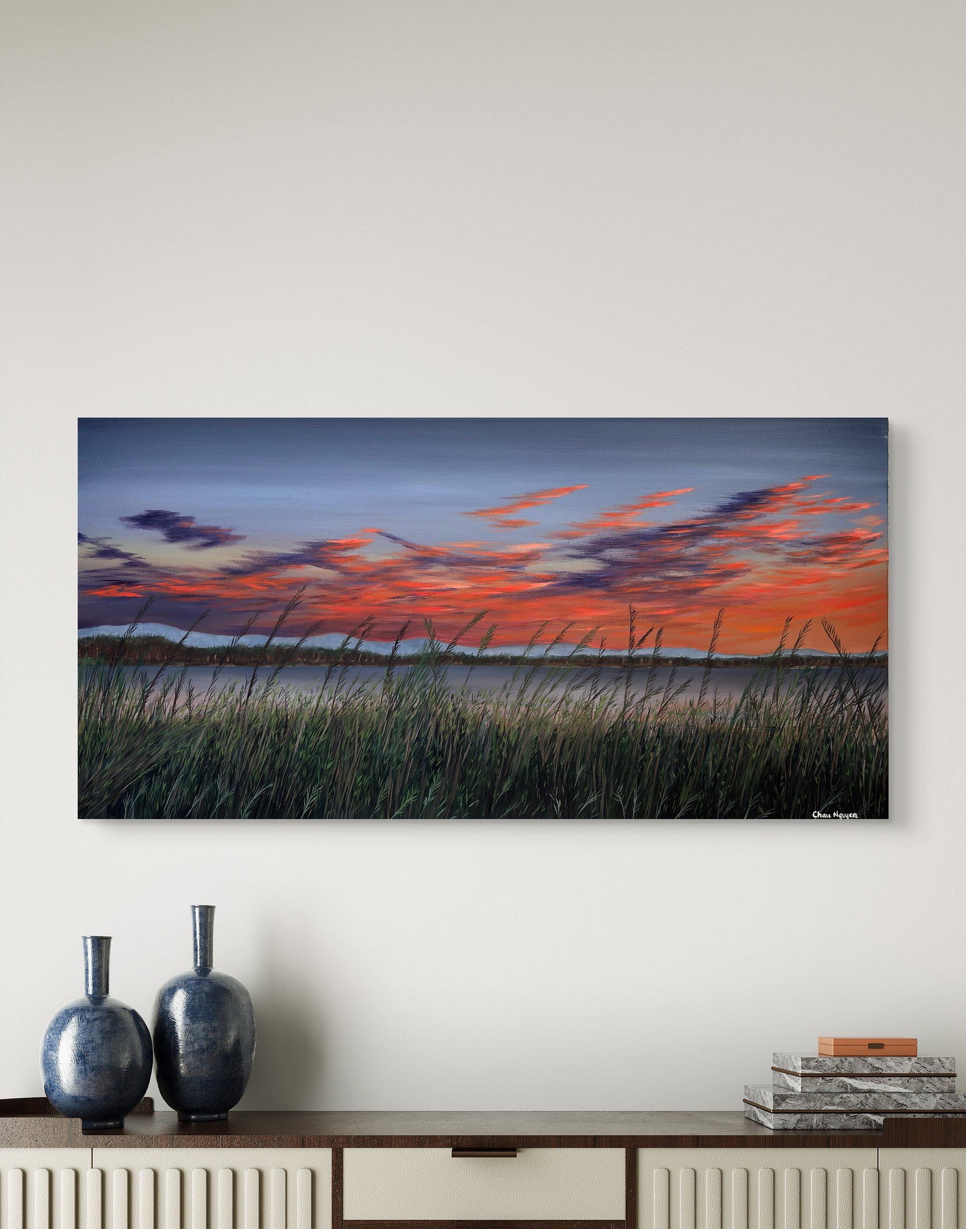 Dawn in the Wetlands - Canvas Print product image (7)