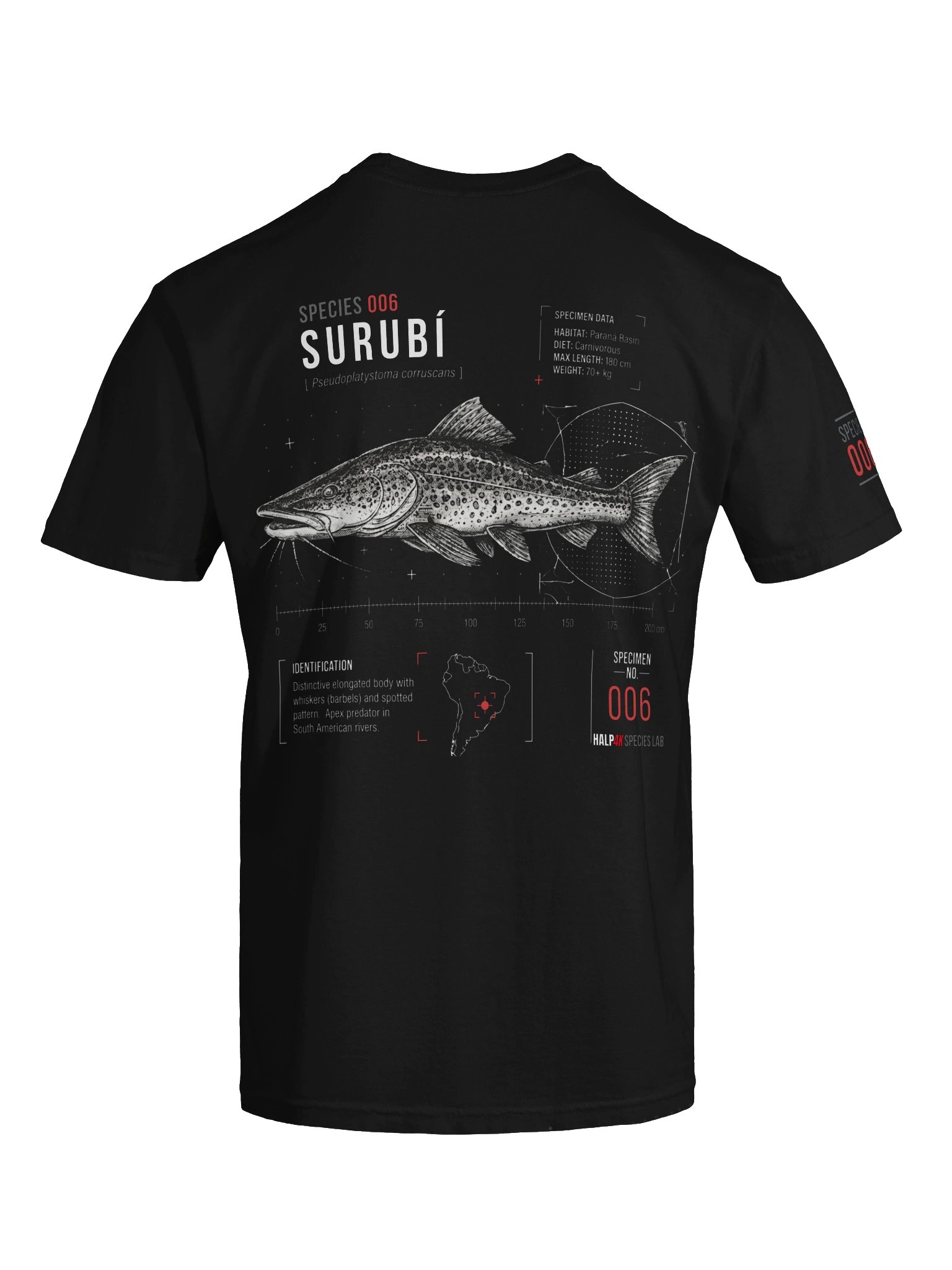 Remera HALP4K Species Lab – Surubí 006 product image (7)