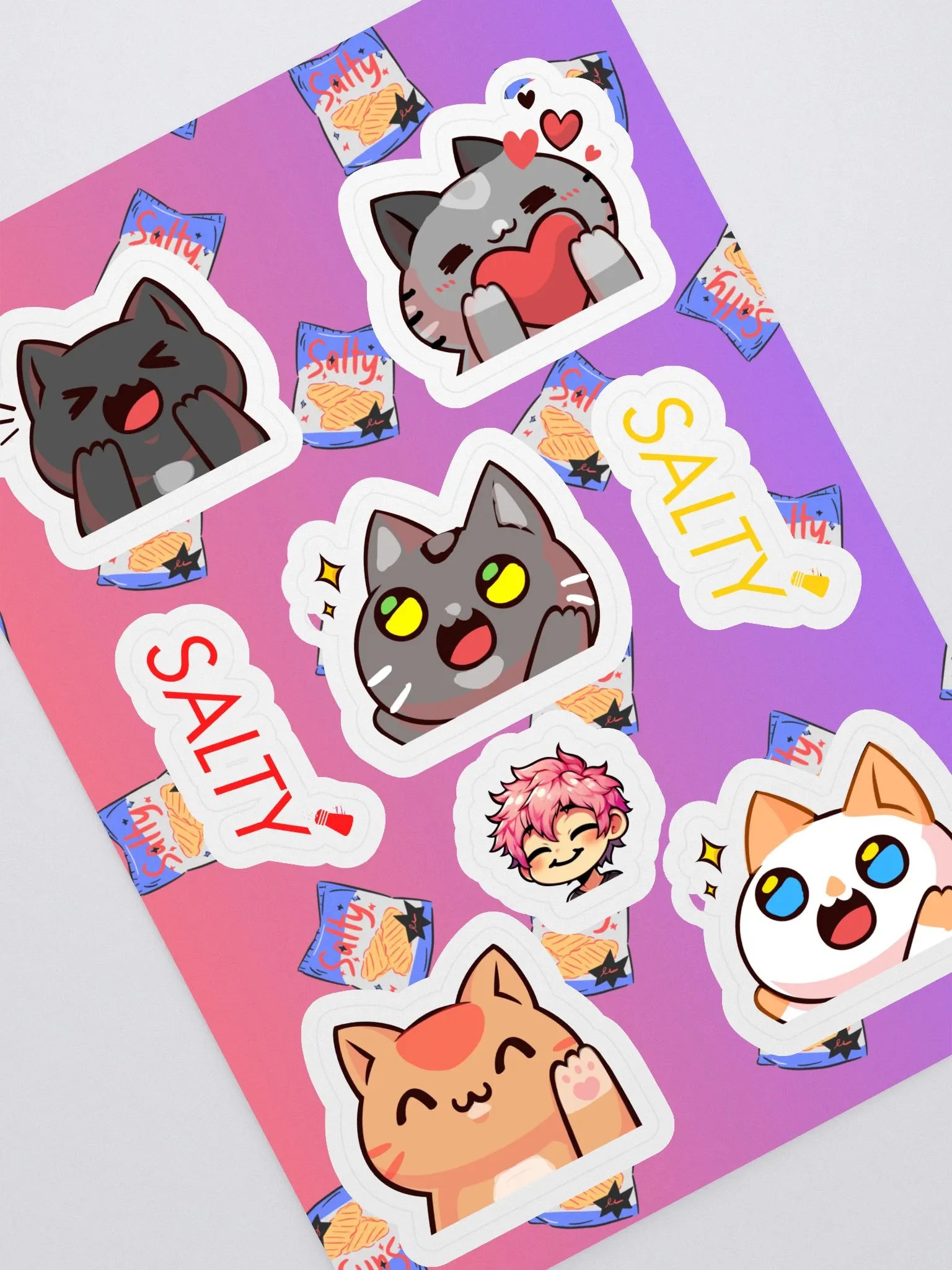 Salty Sticker Sheet product image (1)