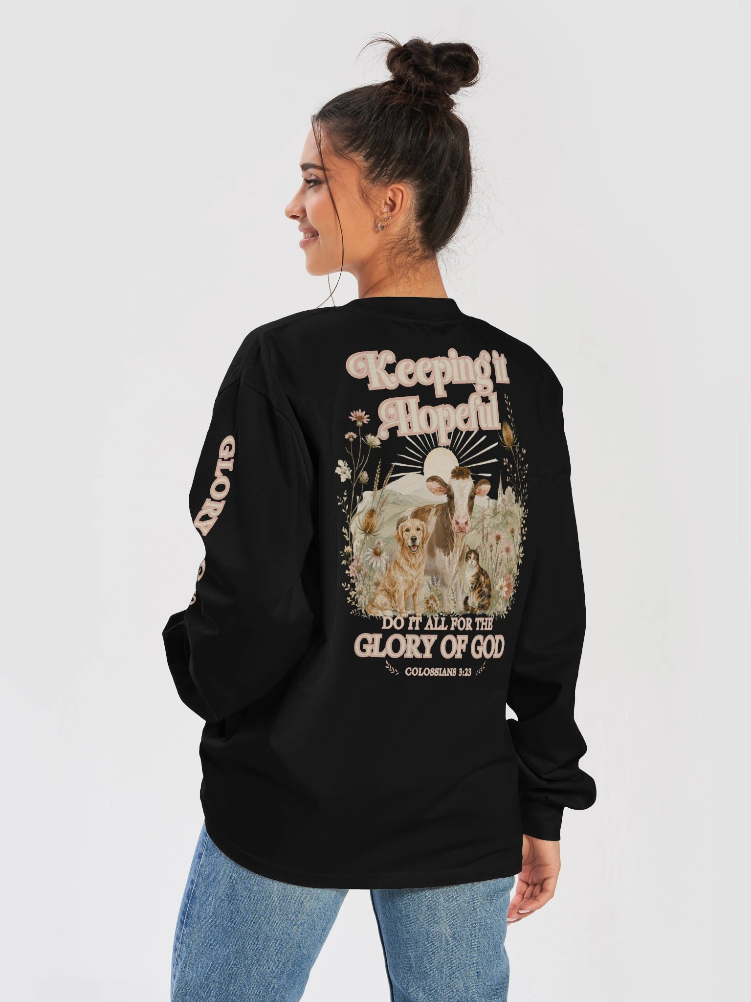 Glory of God Premium Heavyweight Long-Sleeve Tee product image (8)