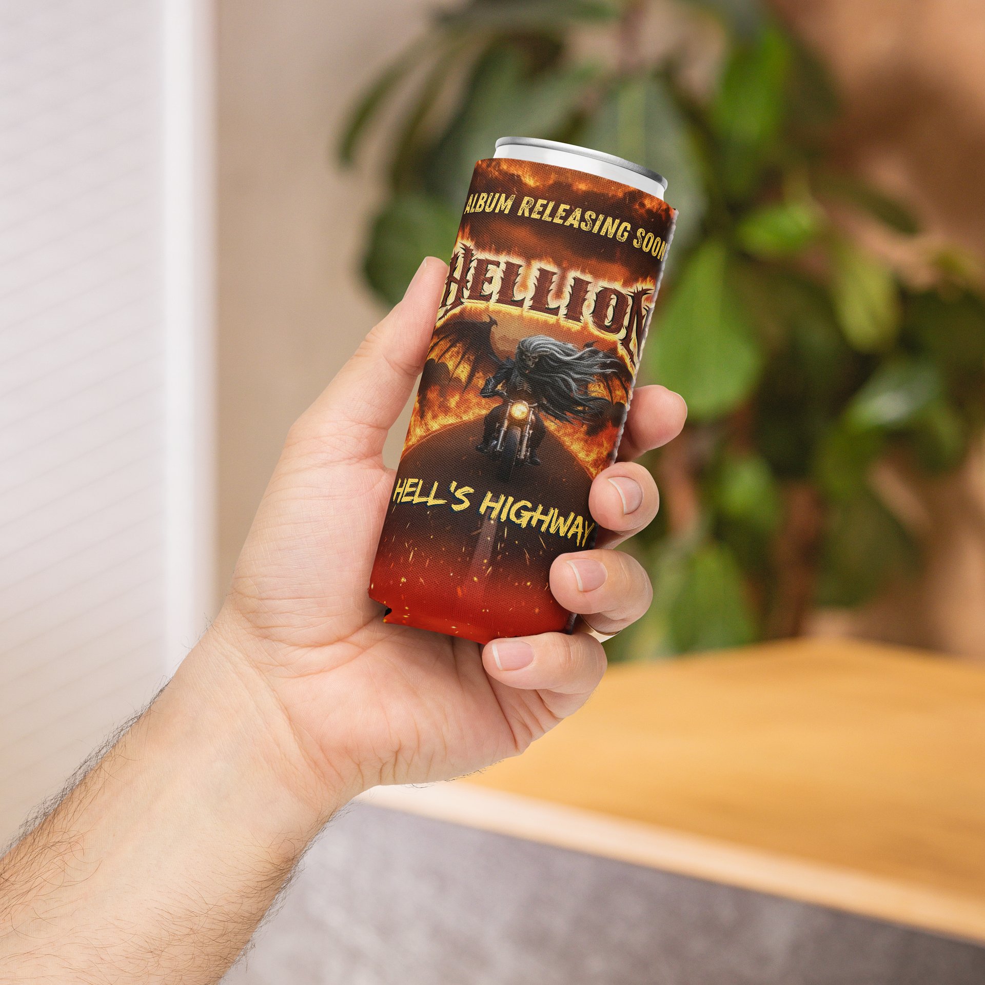 Hell's Highway Slim Can Cooler product image (4)
