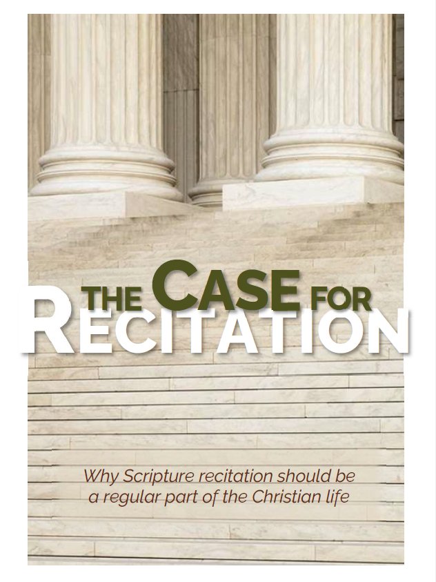 The Case for Recitation promo booklet - English product image (1)