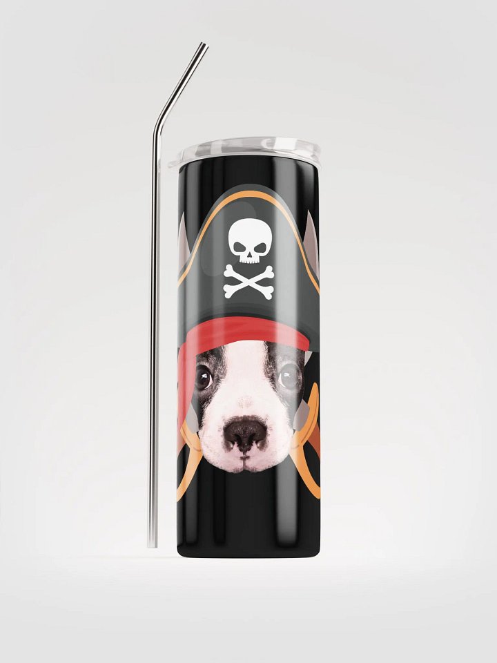 Pirate Pup Stainless Steel Tumbler product image (1)
