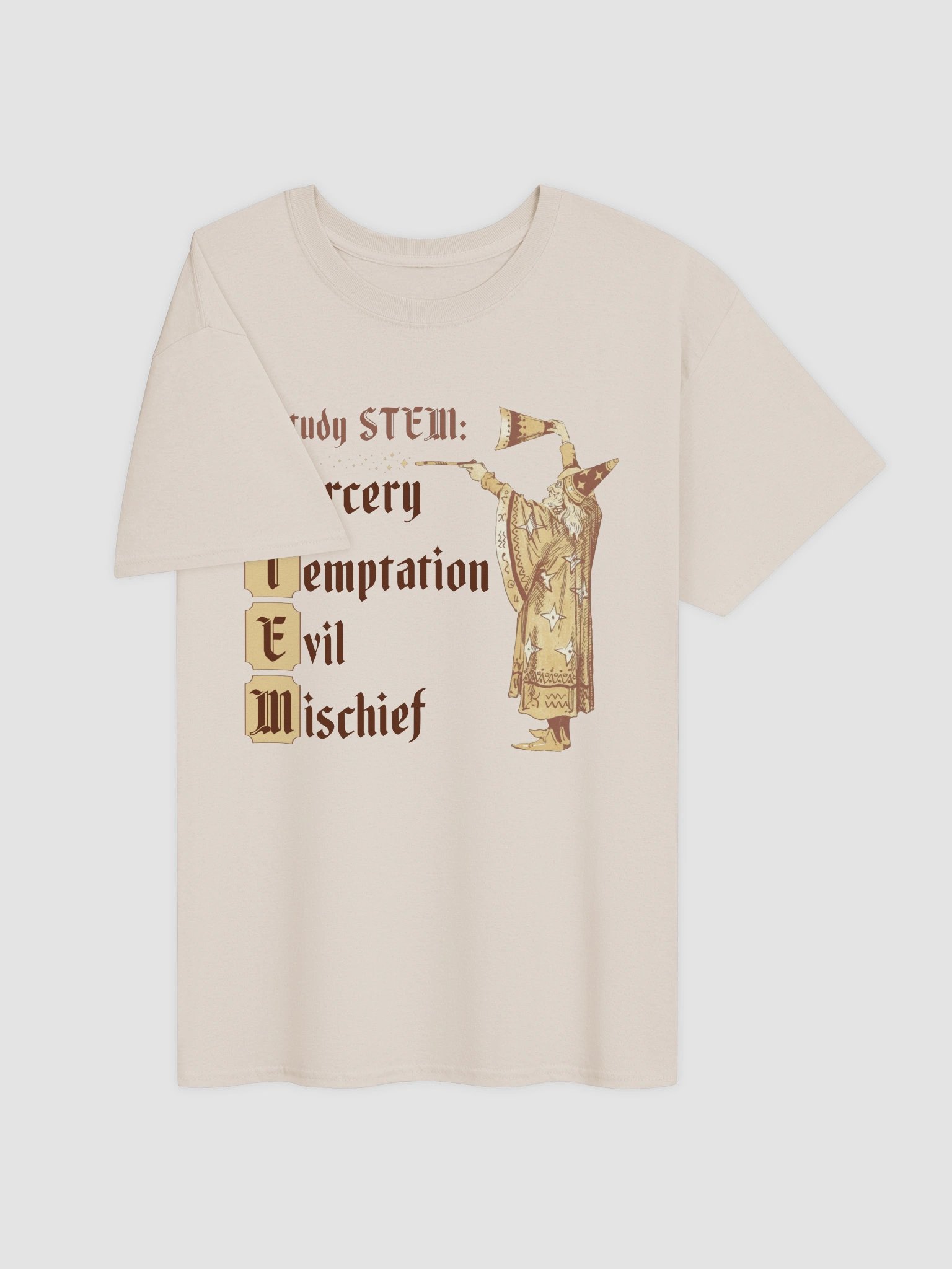 I Study STEM Wizard T-shirt product image (22)