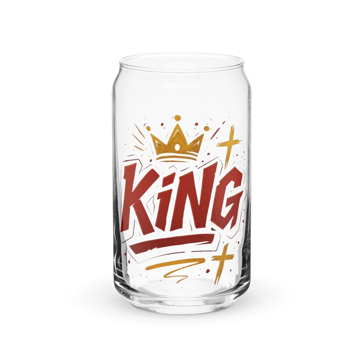 KING Graffiti Can Glass | Rule Every Sip product image (2)