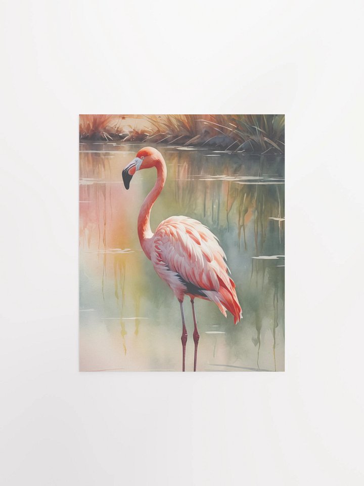 Flamingo Matte Poster product image (2)