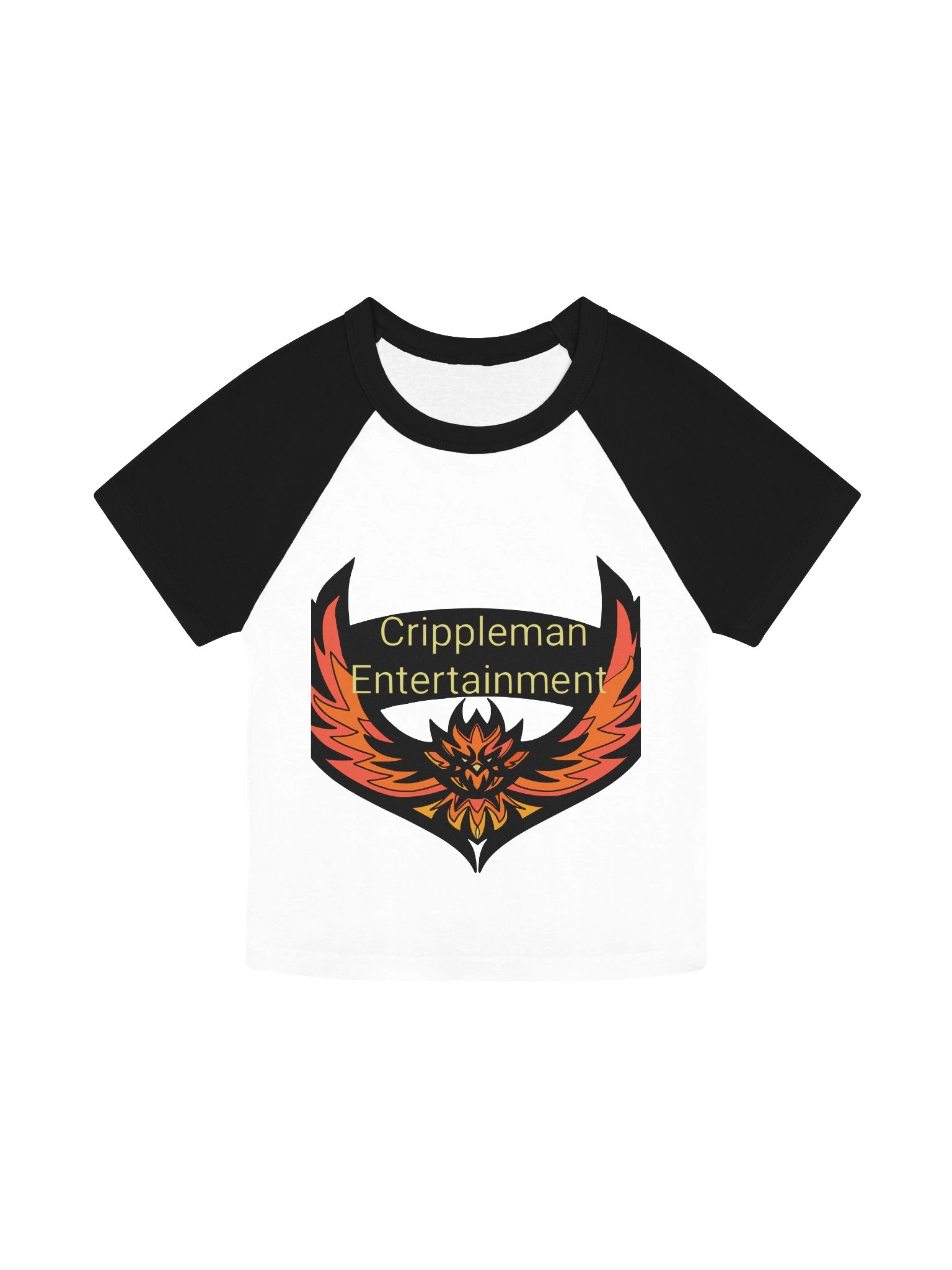 Fiery Bird Raglan Baby Tee product image (2)